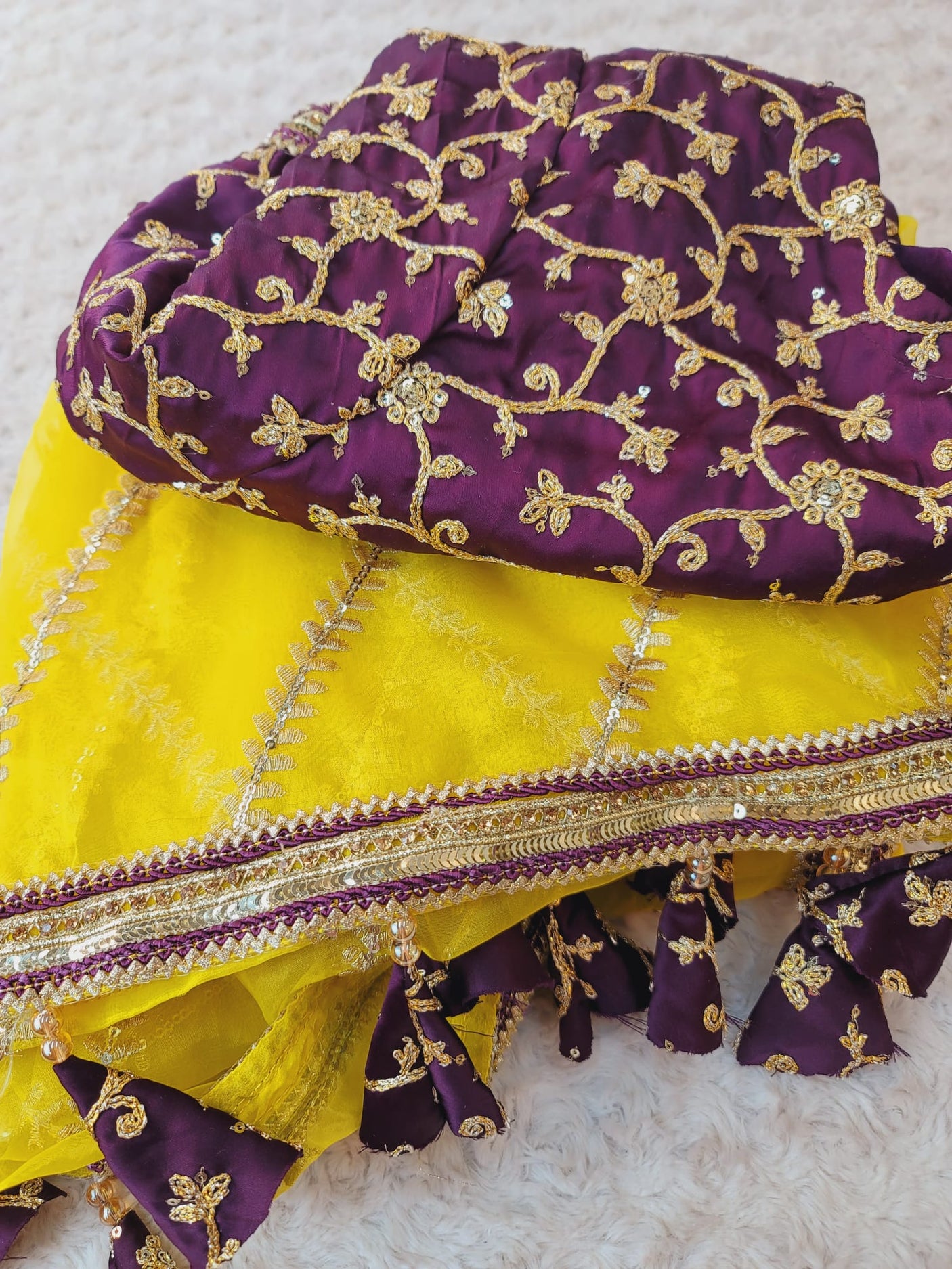 Pure Organza Saree with Stiched Blouse