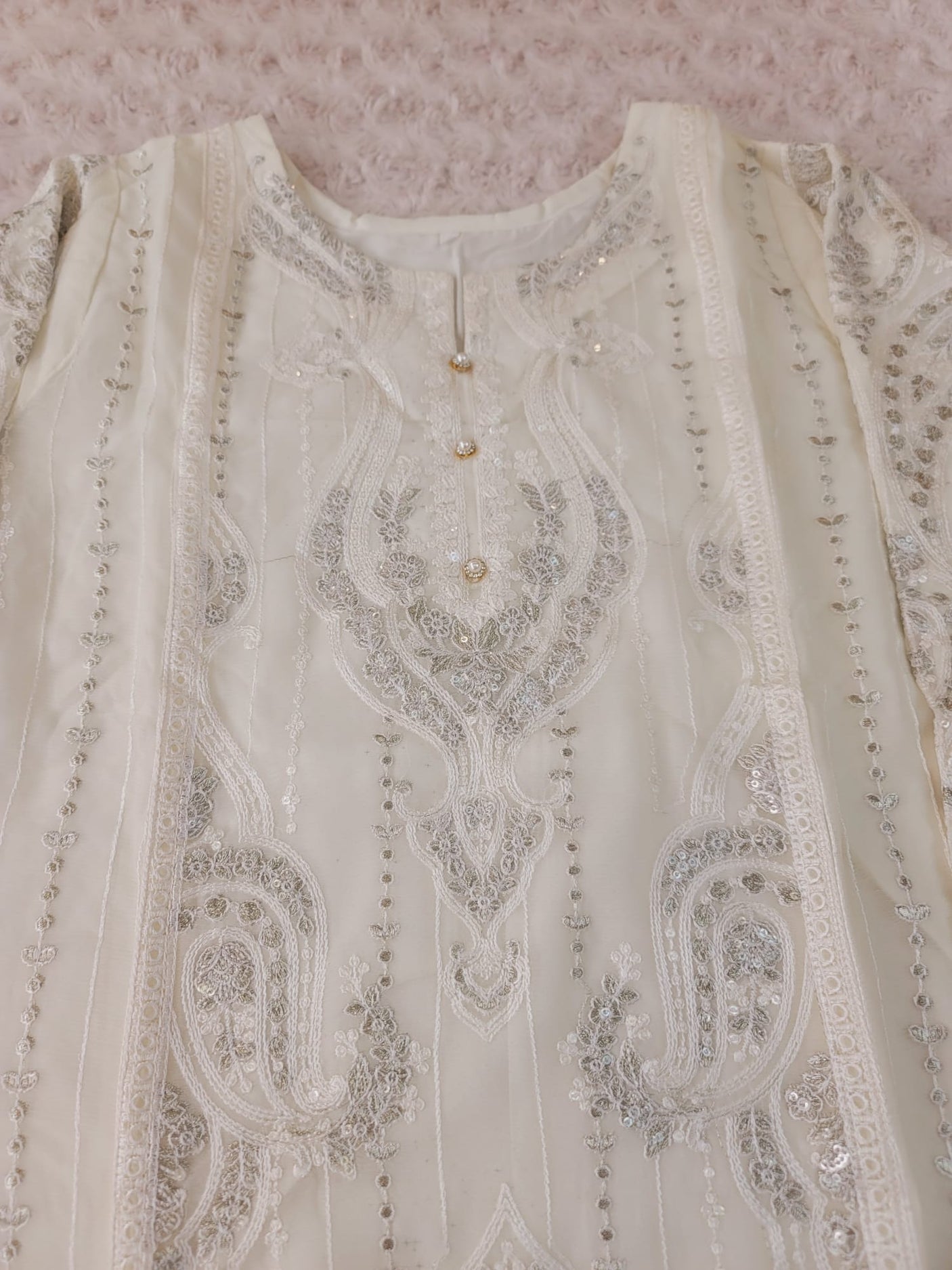 Pakistani Stitched Embroidery Party Wear Dresses Ready To Ship