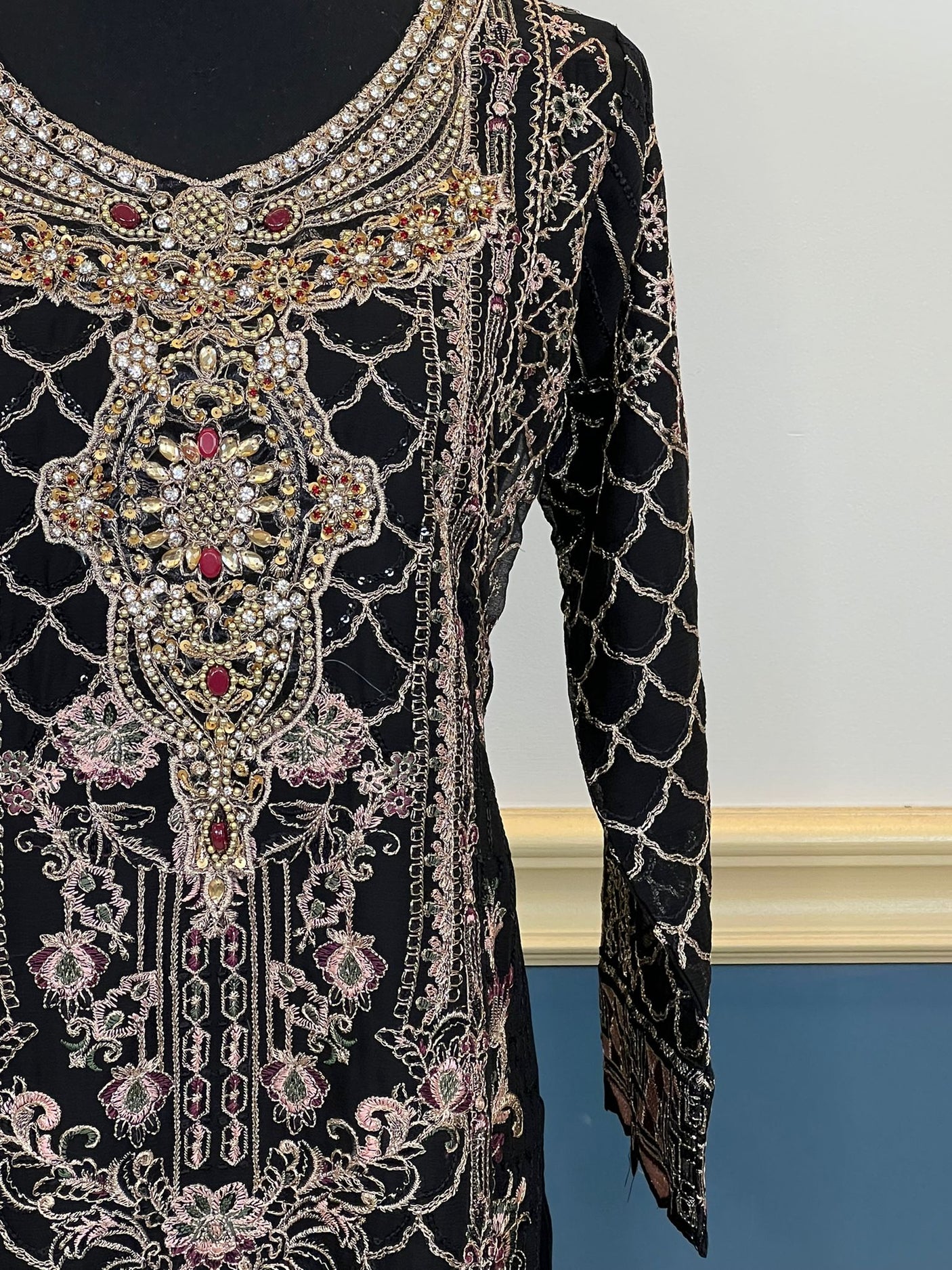 Pakistani Embroidered Party wear Ready To Ship