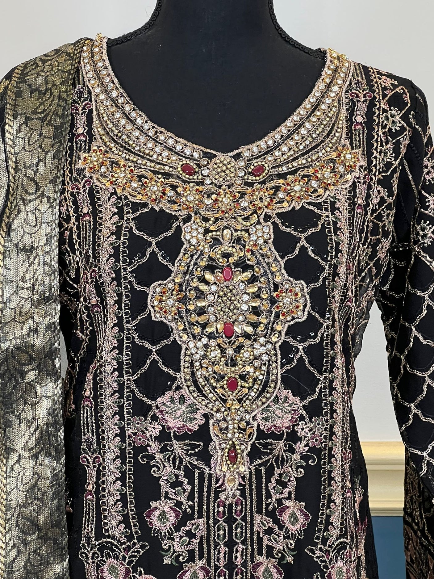 Pakistani Embroidered Party wear Ready To Ship