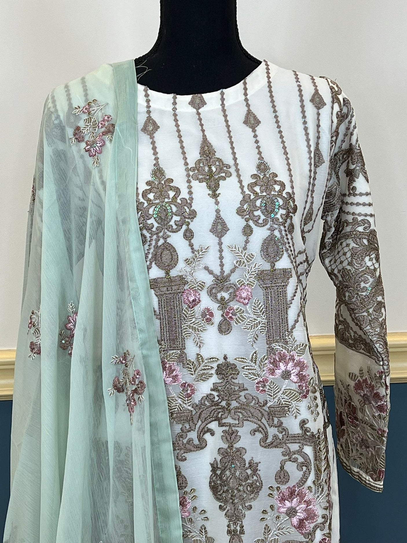 Pakistani Embroidered Party wear Ready To Ship