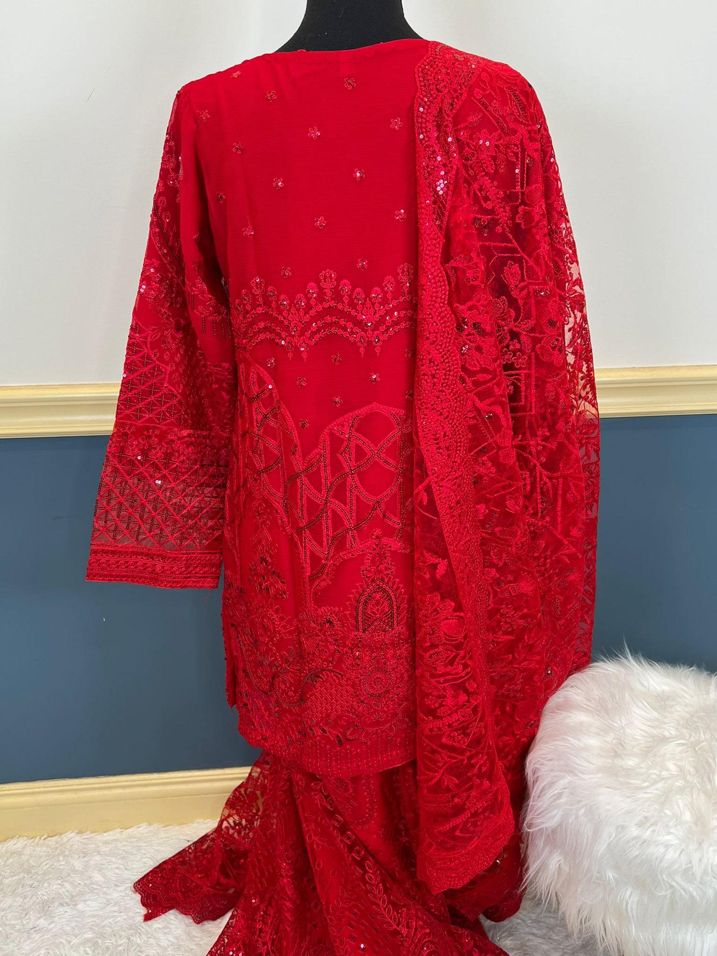 Pakistani Embroidered Party wear Ready To Ship