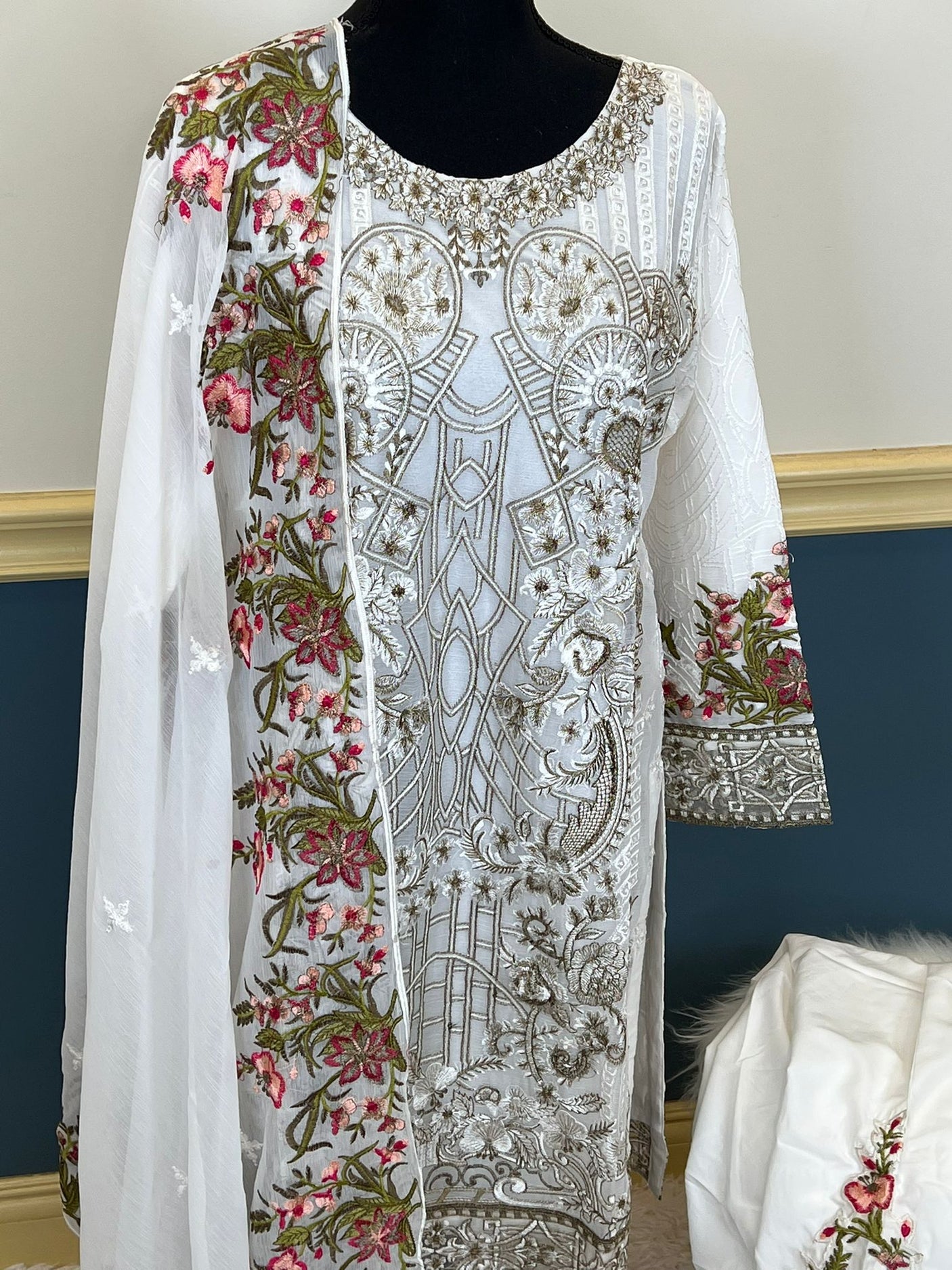 Pakistani Embroidered Party wear Ready To Ship