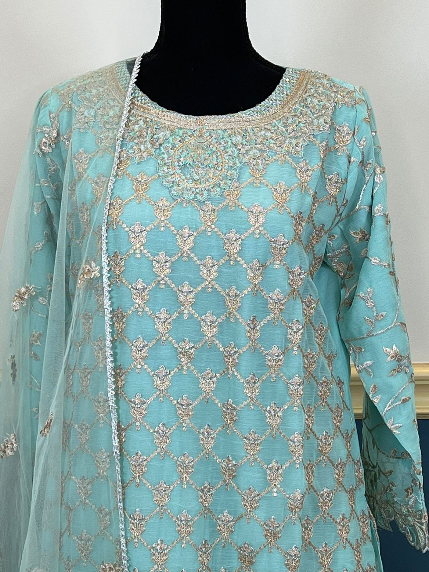 Pakistani Embroidered Party wear Ready To Ship