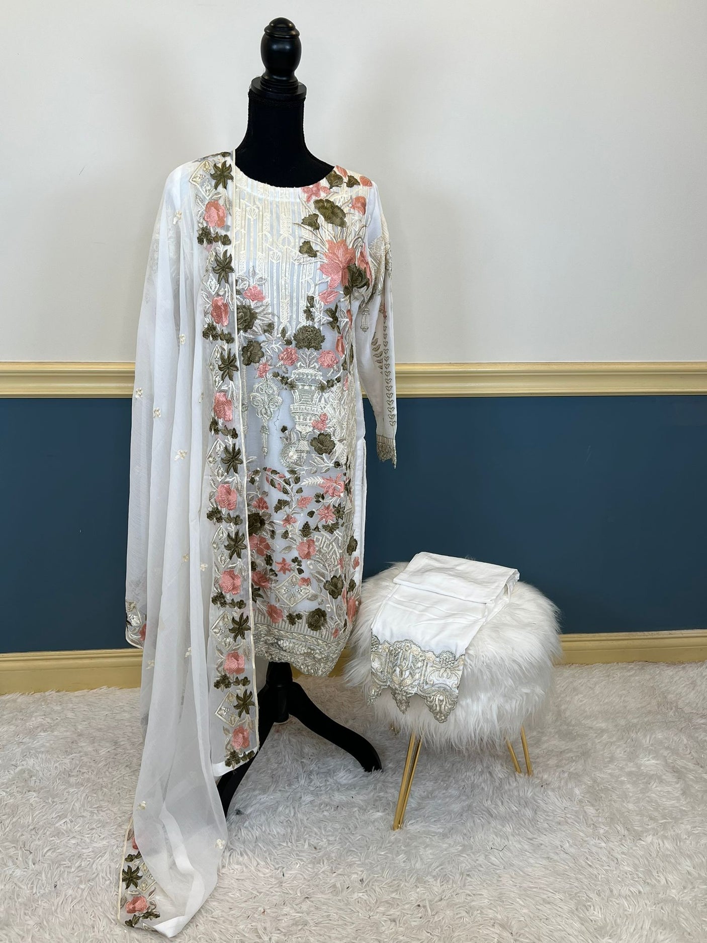 Pakistani Embroidered Party wear Ready To Ship