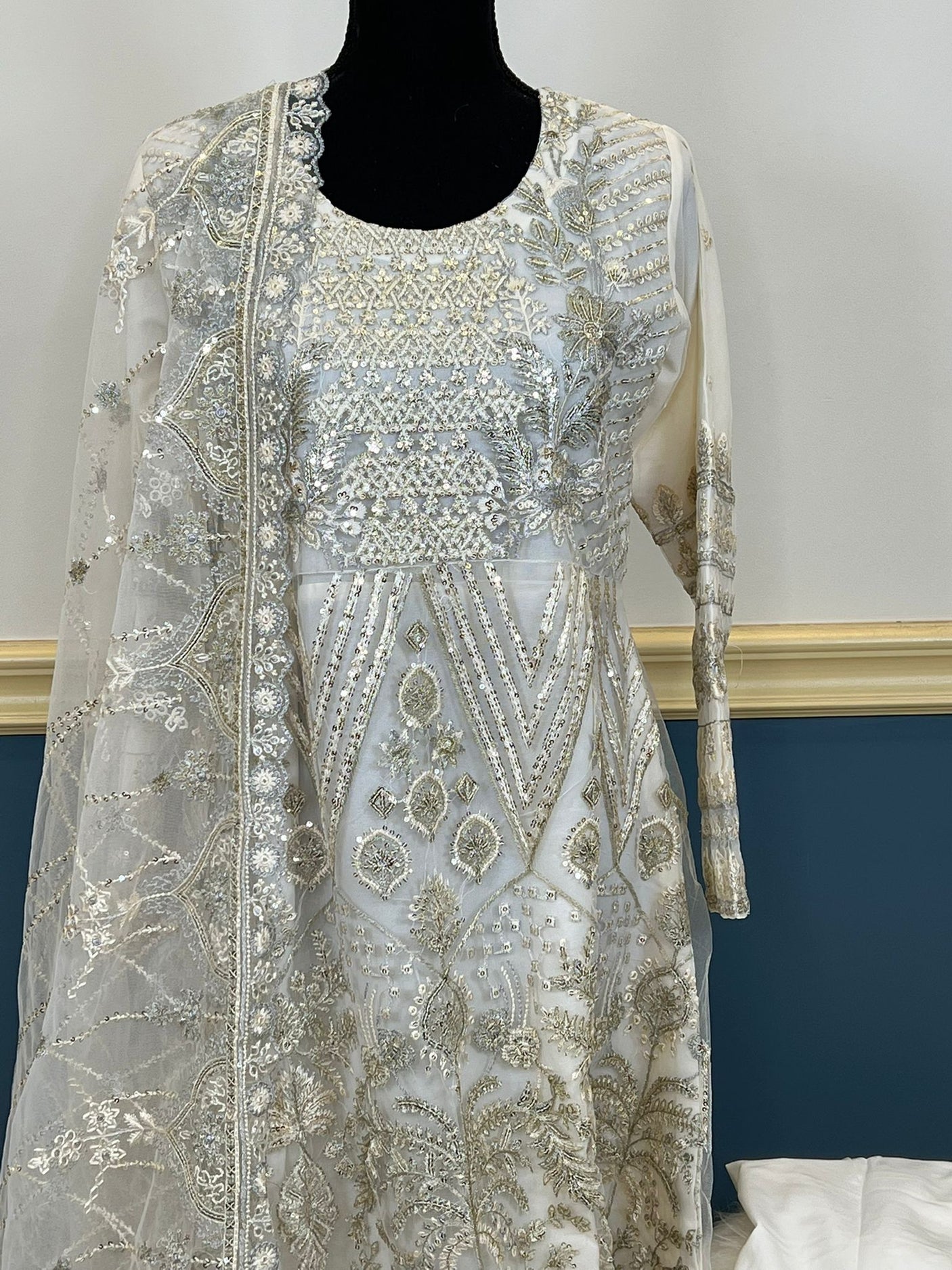 Pakistani Embroidered Party wear Ready To Ship