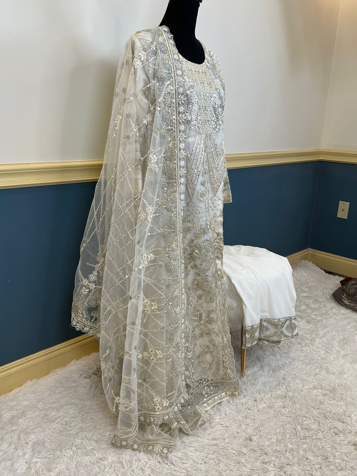 Pakistani Embroidered Party wear Ready To Ship