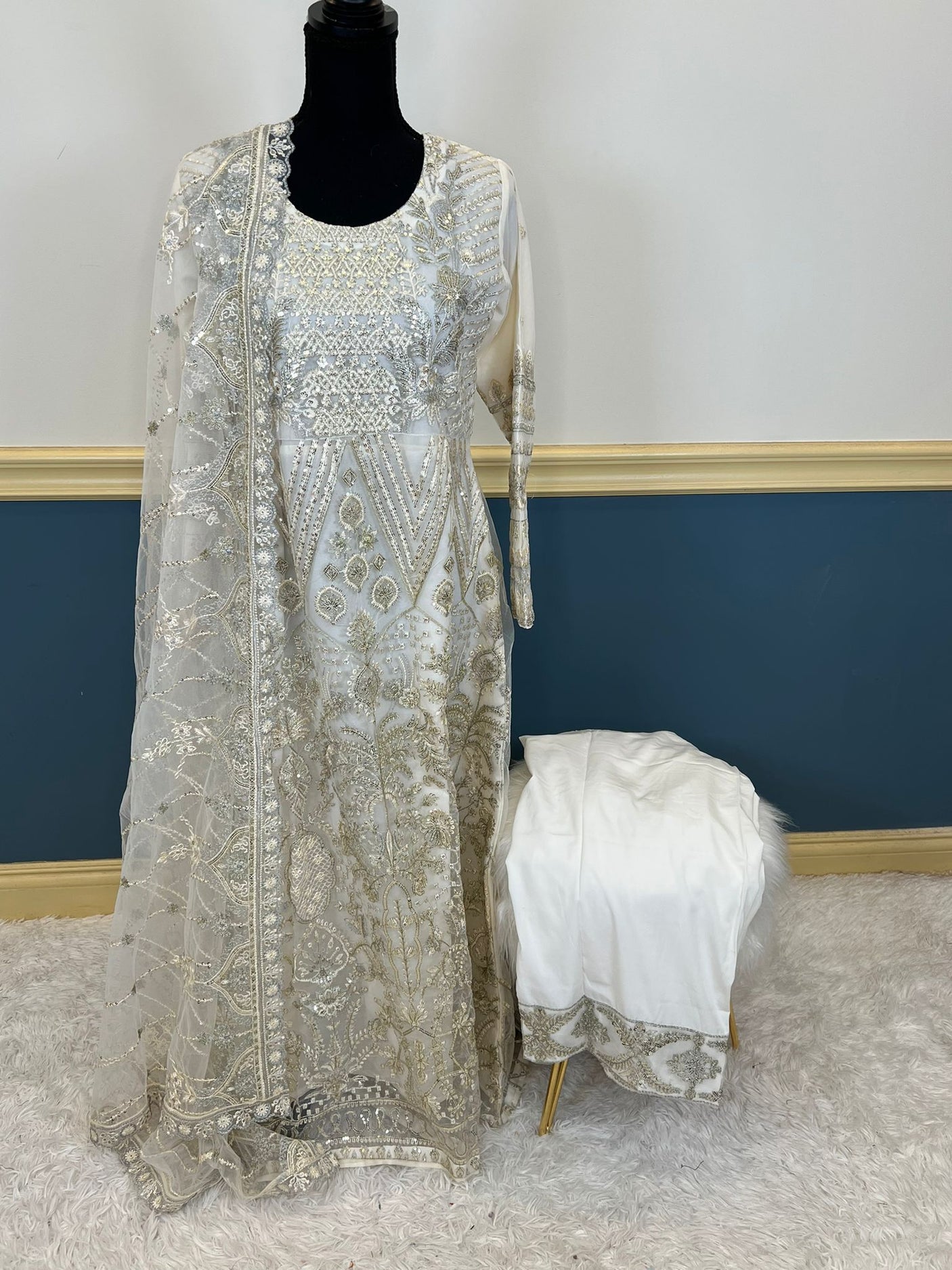 Pakistani Embroidered Party wear Ready To Ship