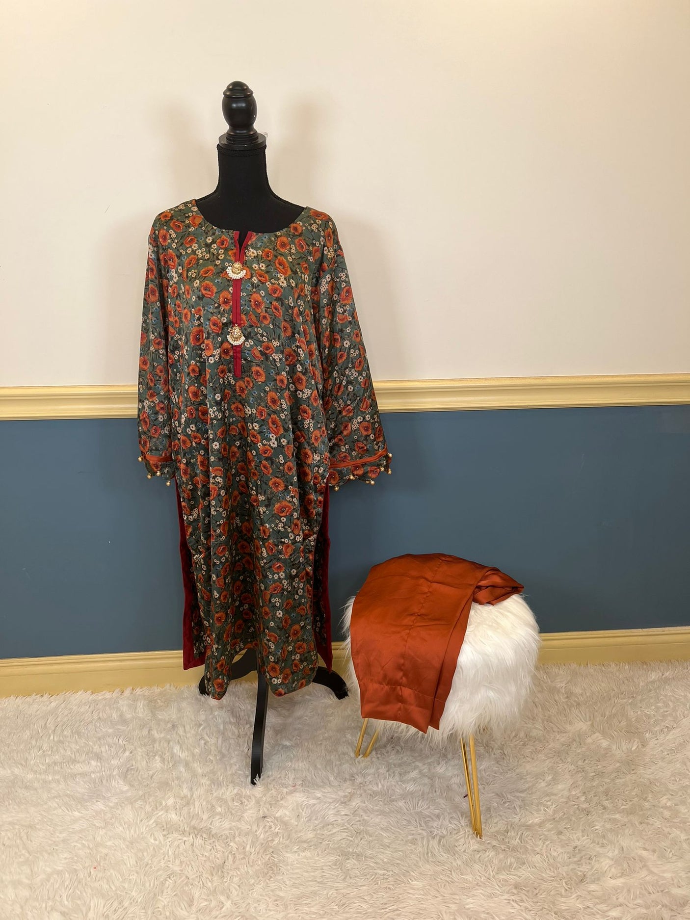 Pakistani 2 pc Kurti