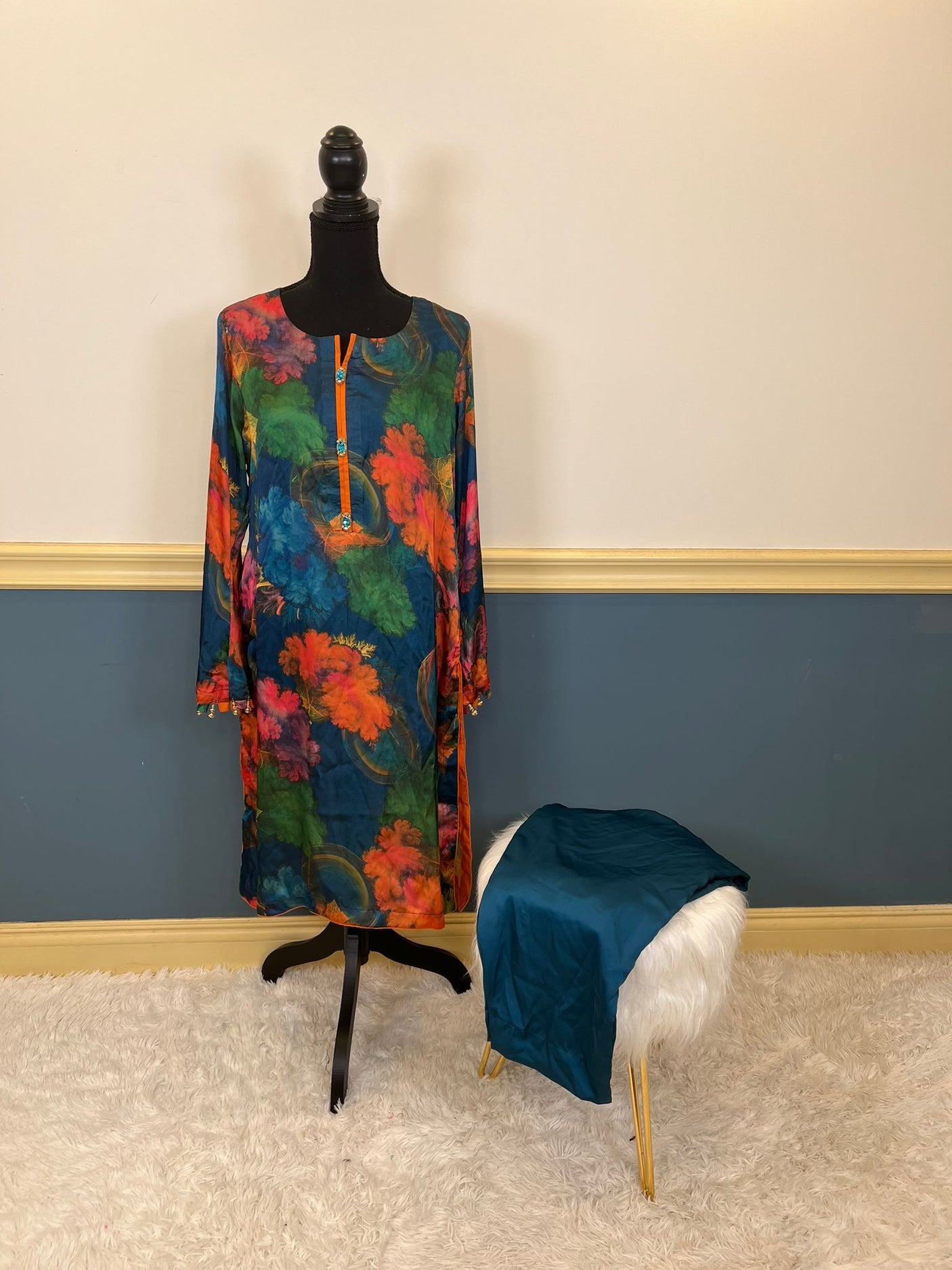 Pakistani 2 pc Kurti