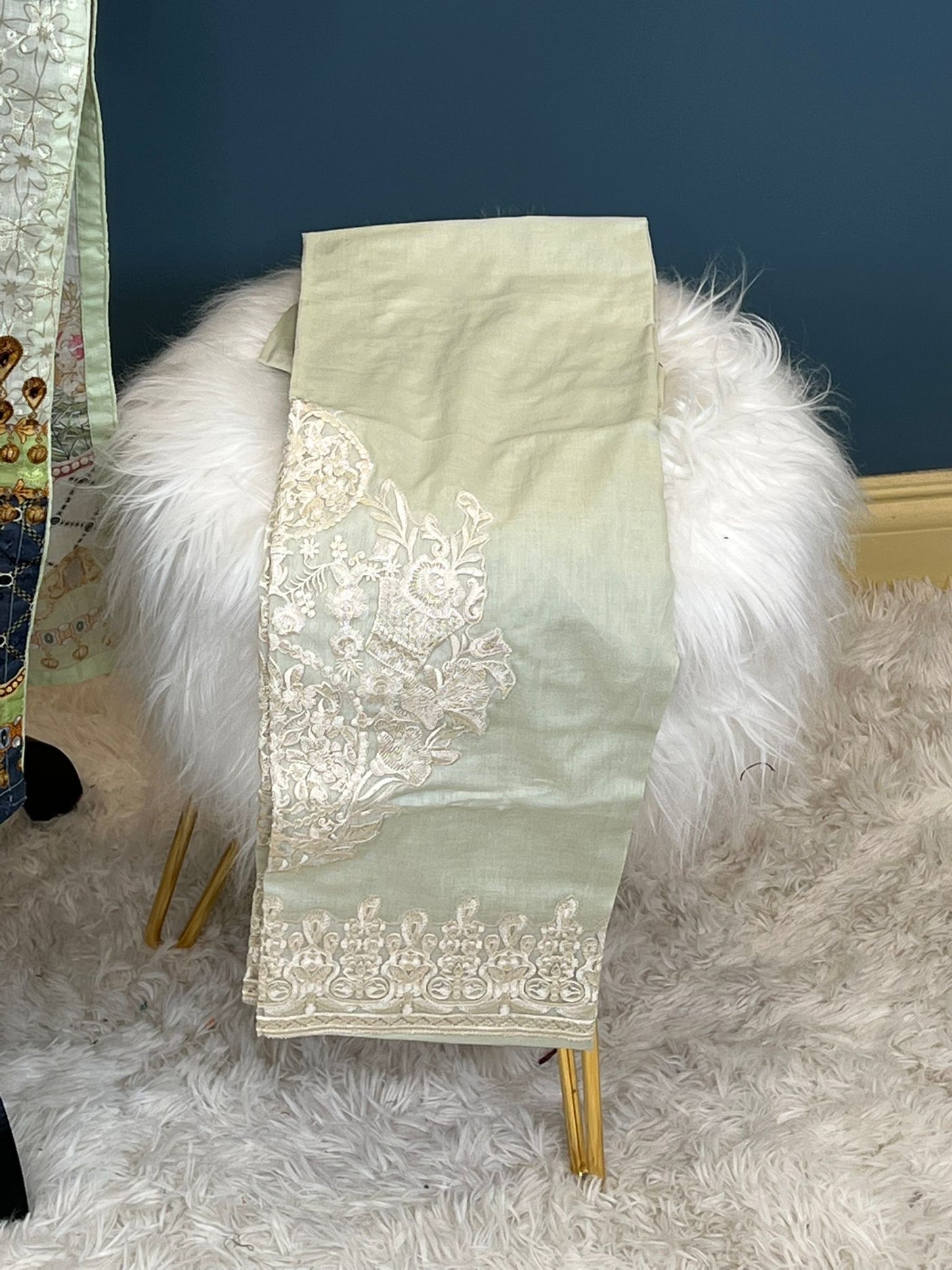 Pakistani Stitched Embroidery luxury lawn Dresses Ready To Ship