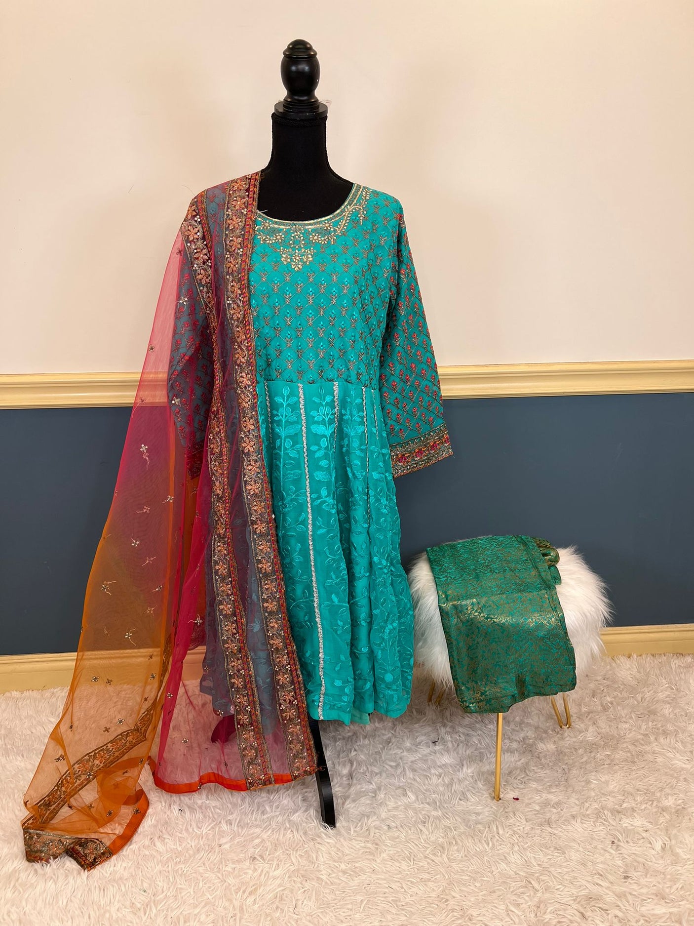 Pakistani Embroidered Party wear Ready To Ship