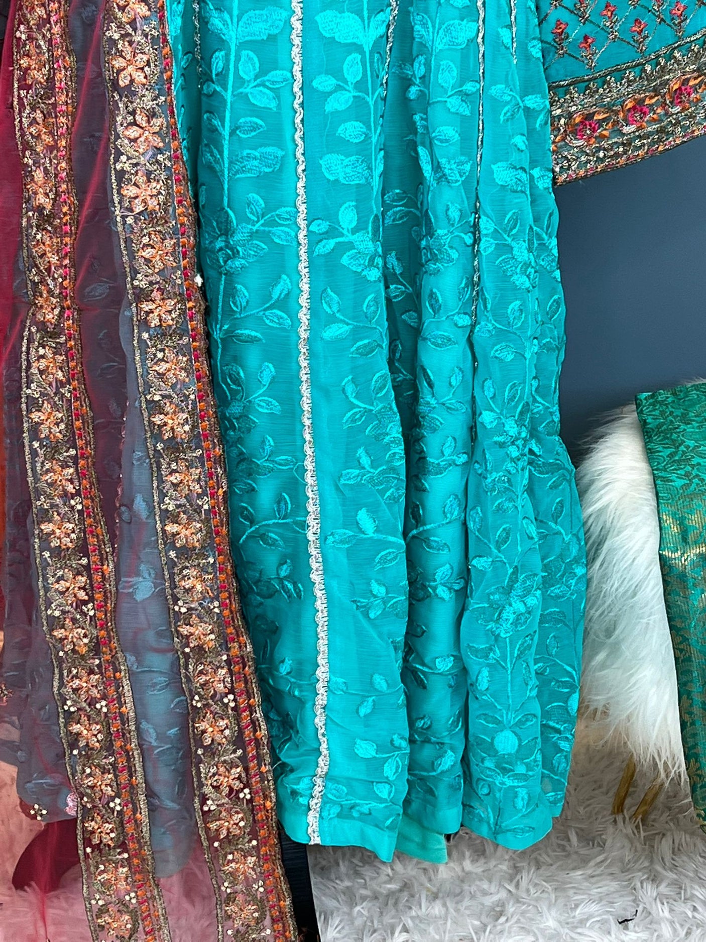 Pakistani Embroidered Party wear Ready To Ship