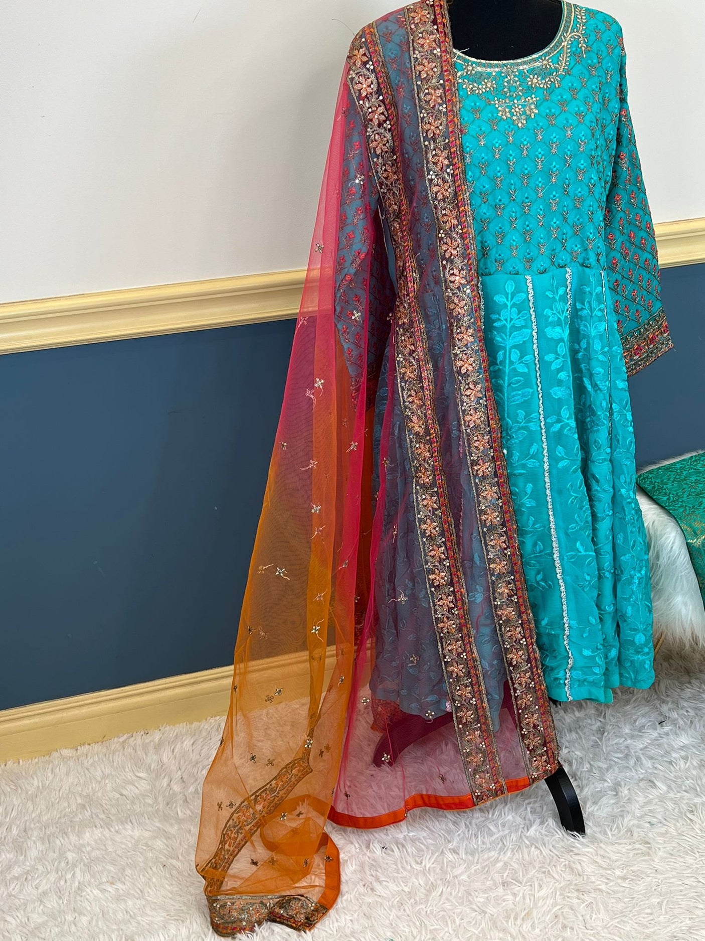 Pakistani Embroidered Party wear Ready To Ship