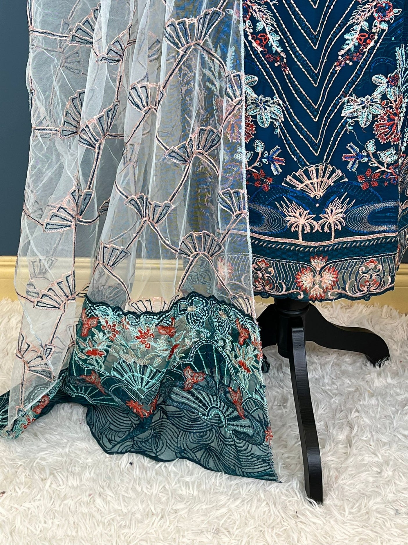 Pakistani Embroidered Party wear Ready To Ship