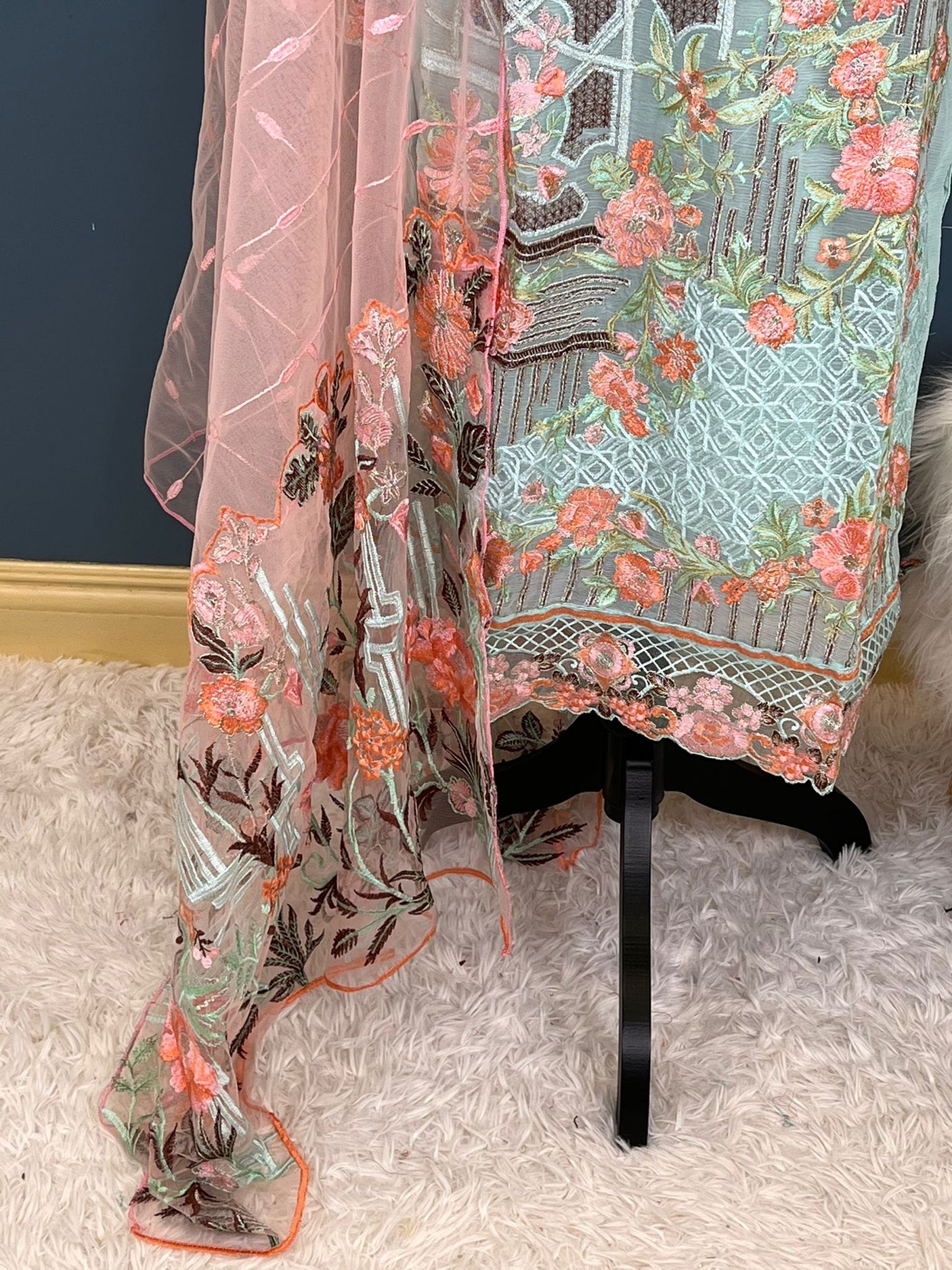 Pakistani Embroidered Party wear Ready To Ship