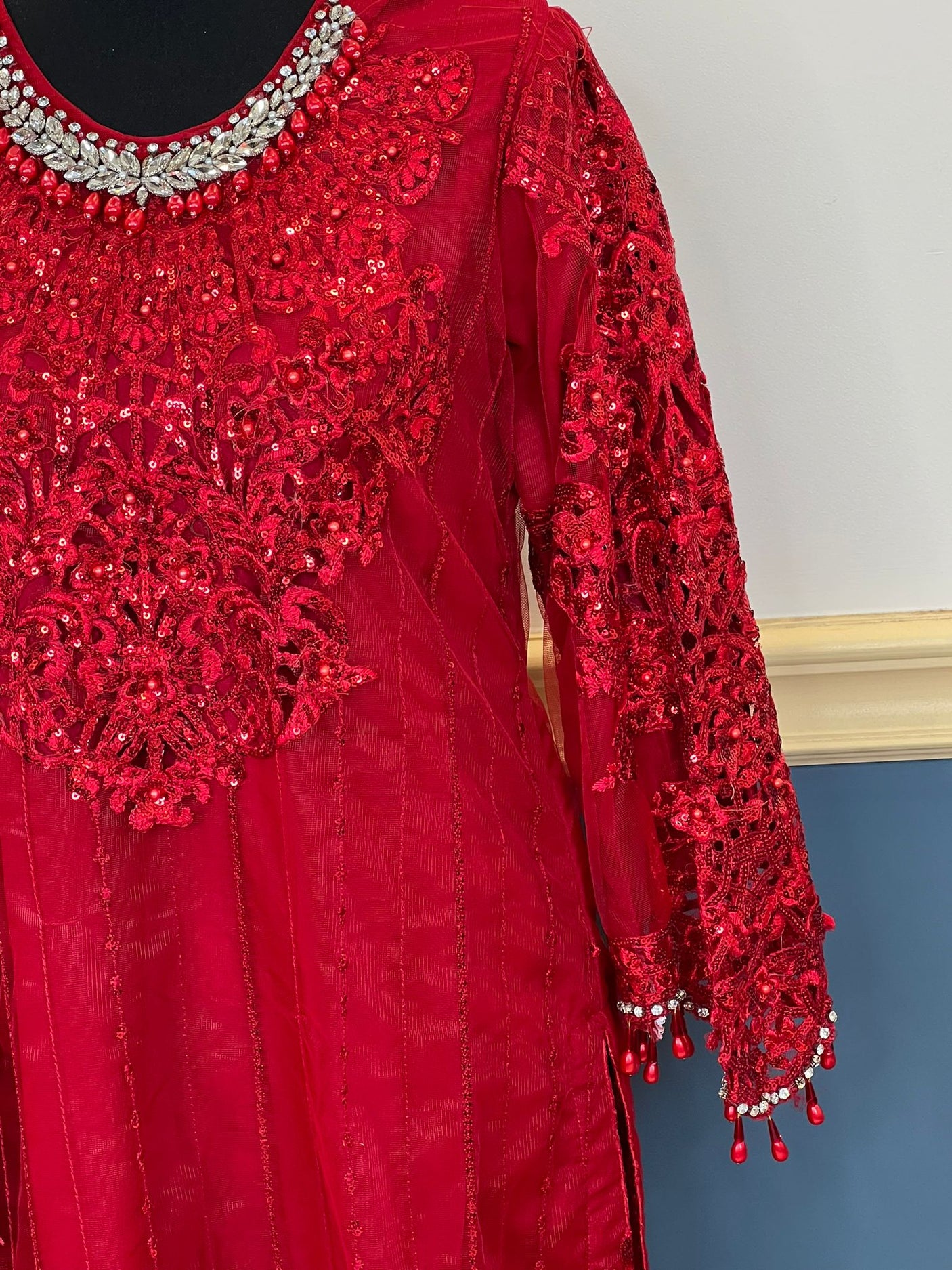 Pakistani Embroidered Party wear Ready To Ship