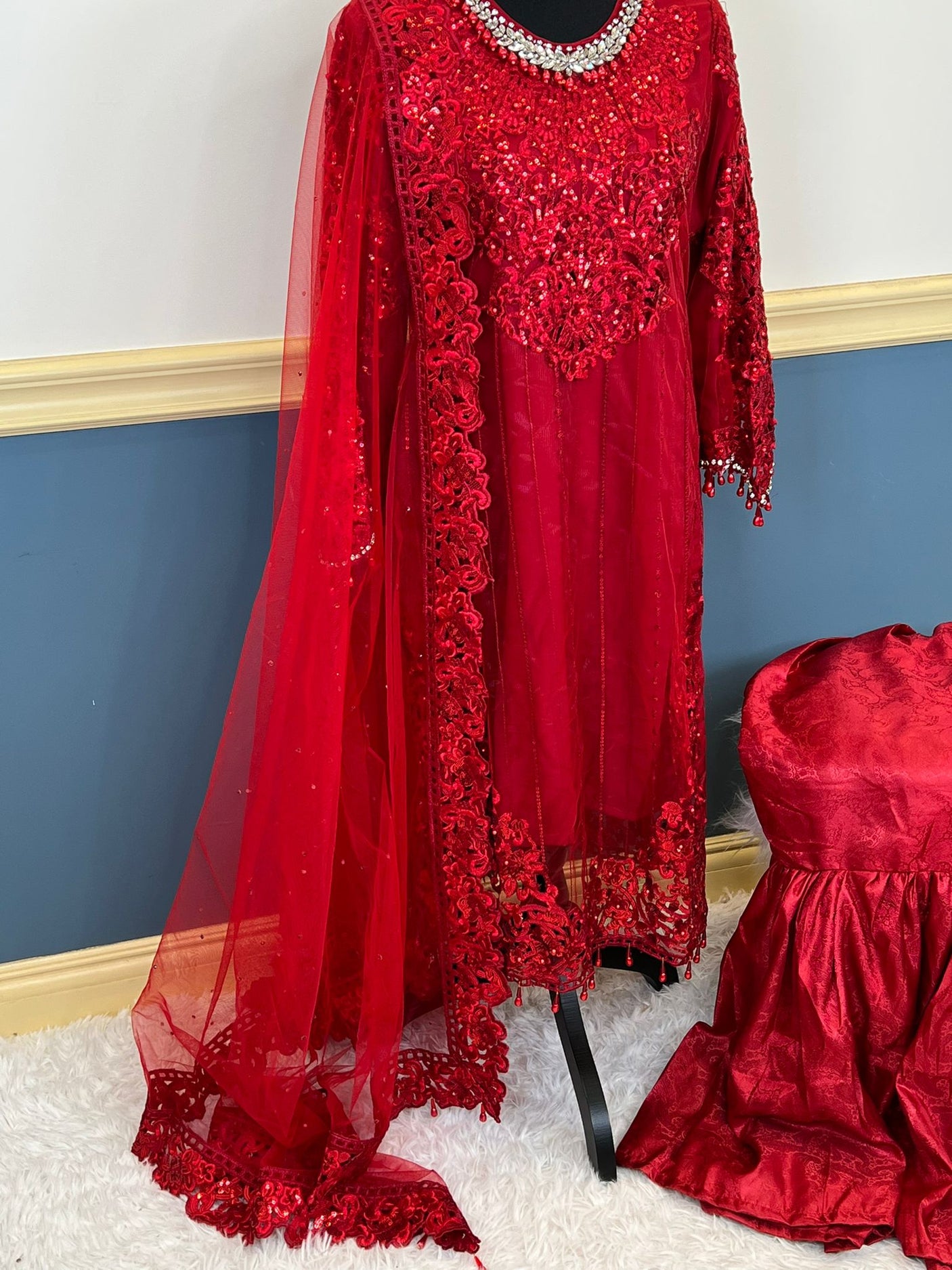 Pakistani Embroidered Party wear Ready To Ship