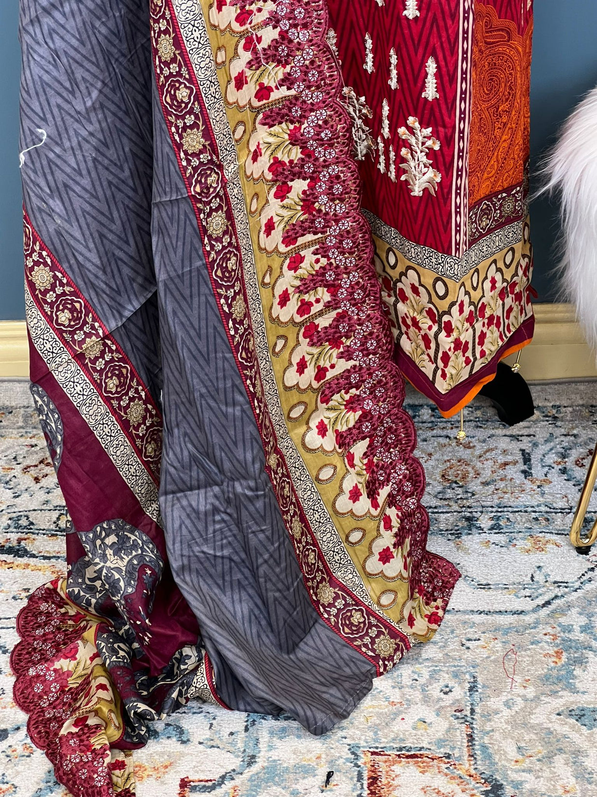 Bin Saeed original embroidered lawn Collection