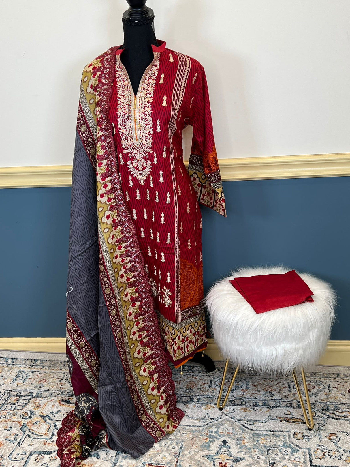 Bin Saeed original embroidered lawn Collection