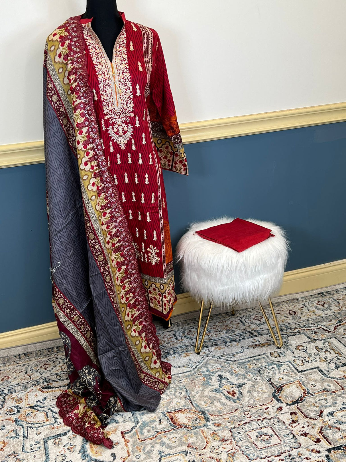 Bin Saeed original embroidered lawn Collection