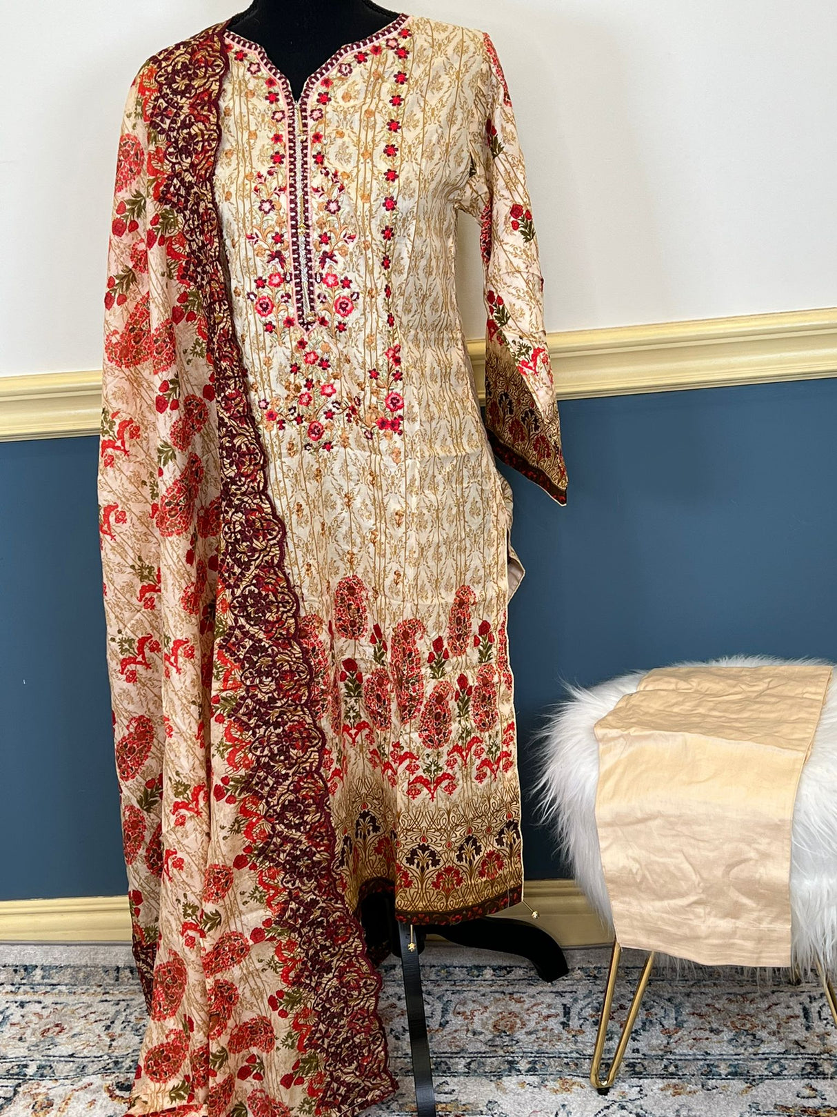 Bin Saeed original embroidered lawn Collection
