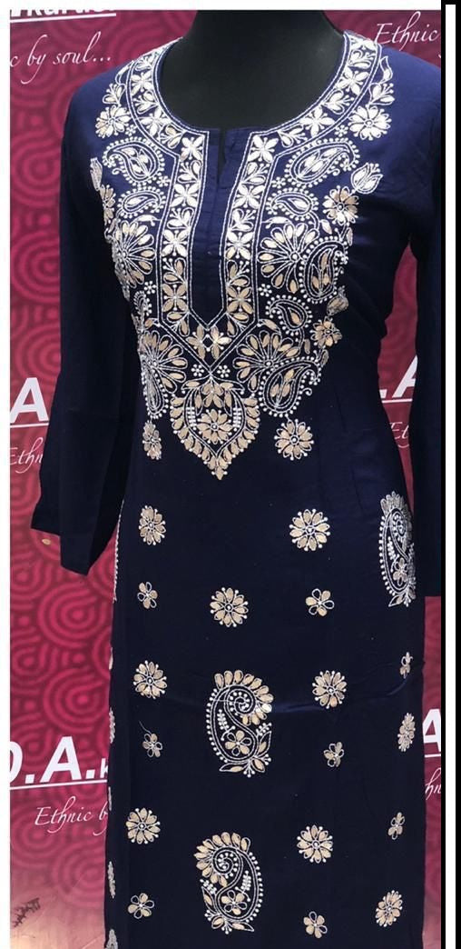 Gotta patti Lucknav Original Delhi Boutique Collection Ready To Ship