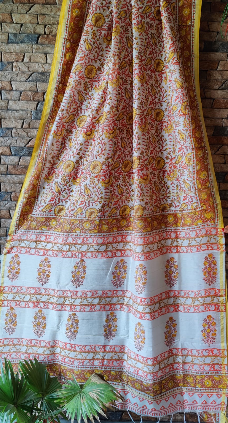 Pure Chanderi Silk Saree