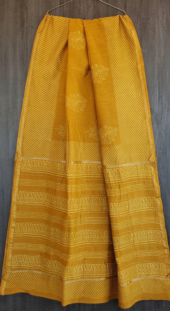 Pure Chanderi Silk Saree