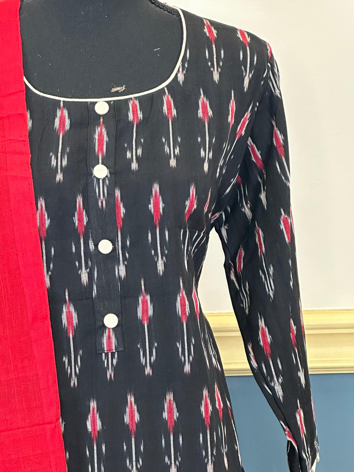 Ikkat salwer laminate Collection