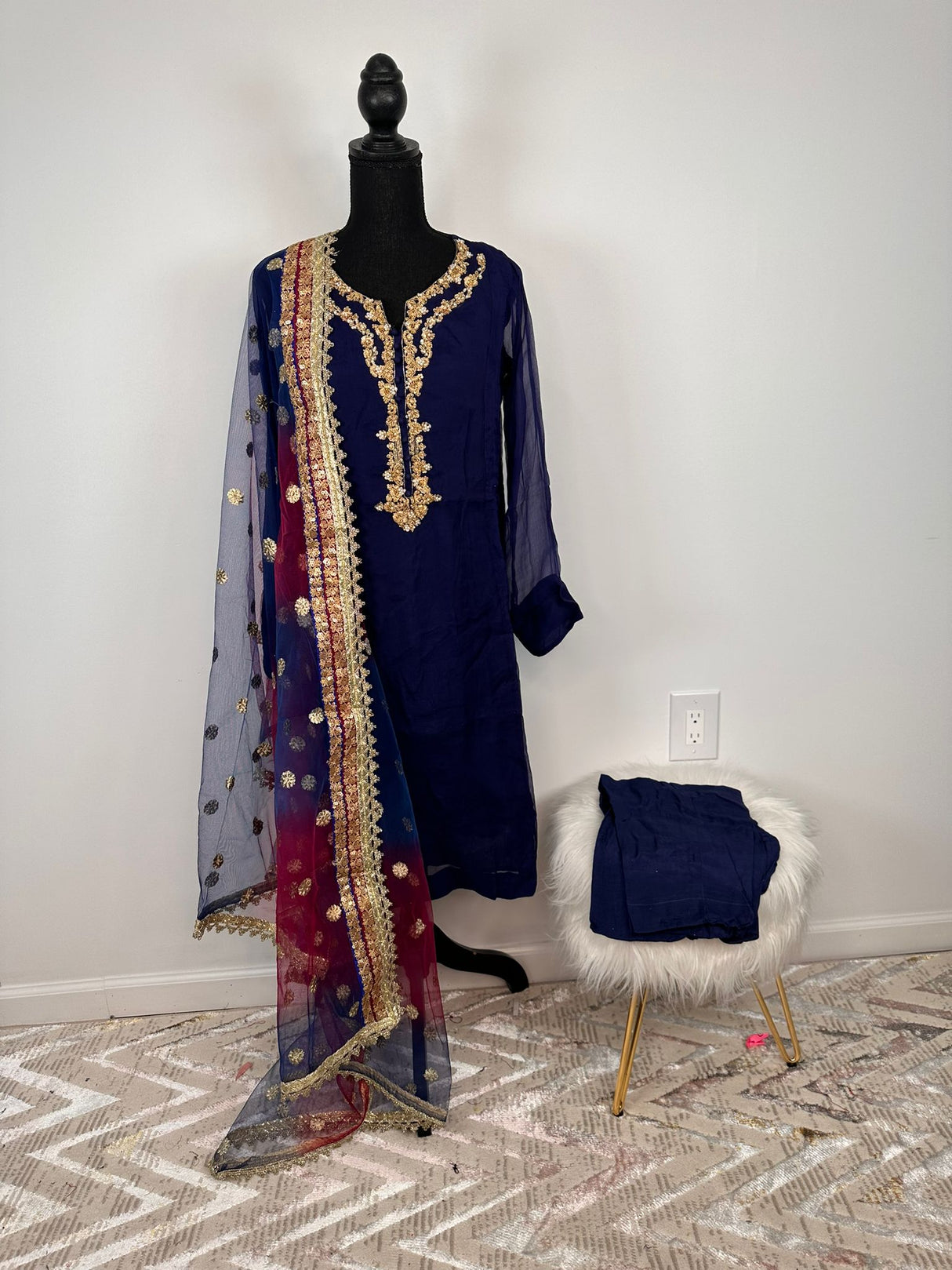 Original Agha Noor- 3pcs Eid Collection 100% Original