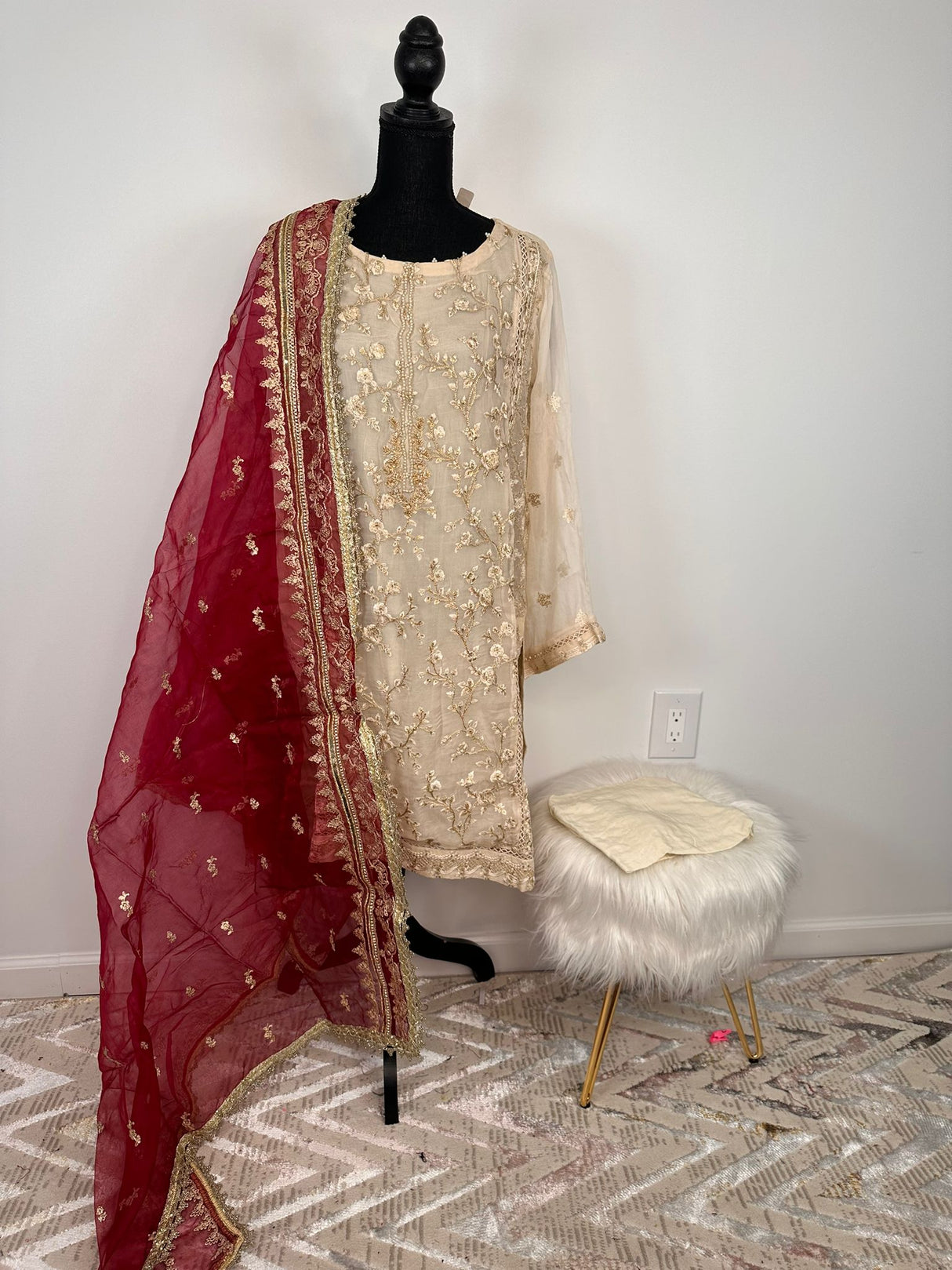 Original Agha Noor- 3pcs Eid Collection 100% Original