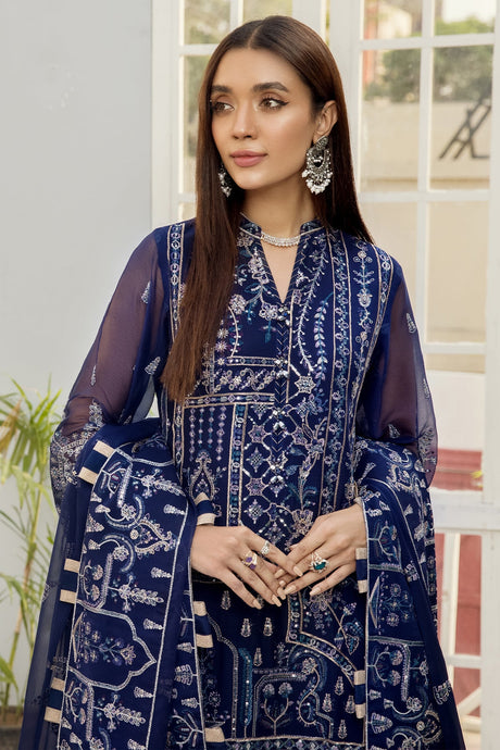 Alizeh Luxury  Embroidered Chiffon Collection-100% Original