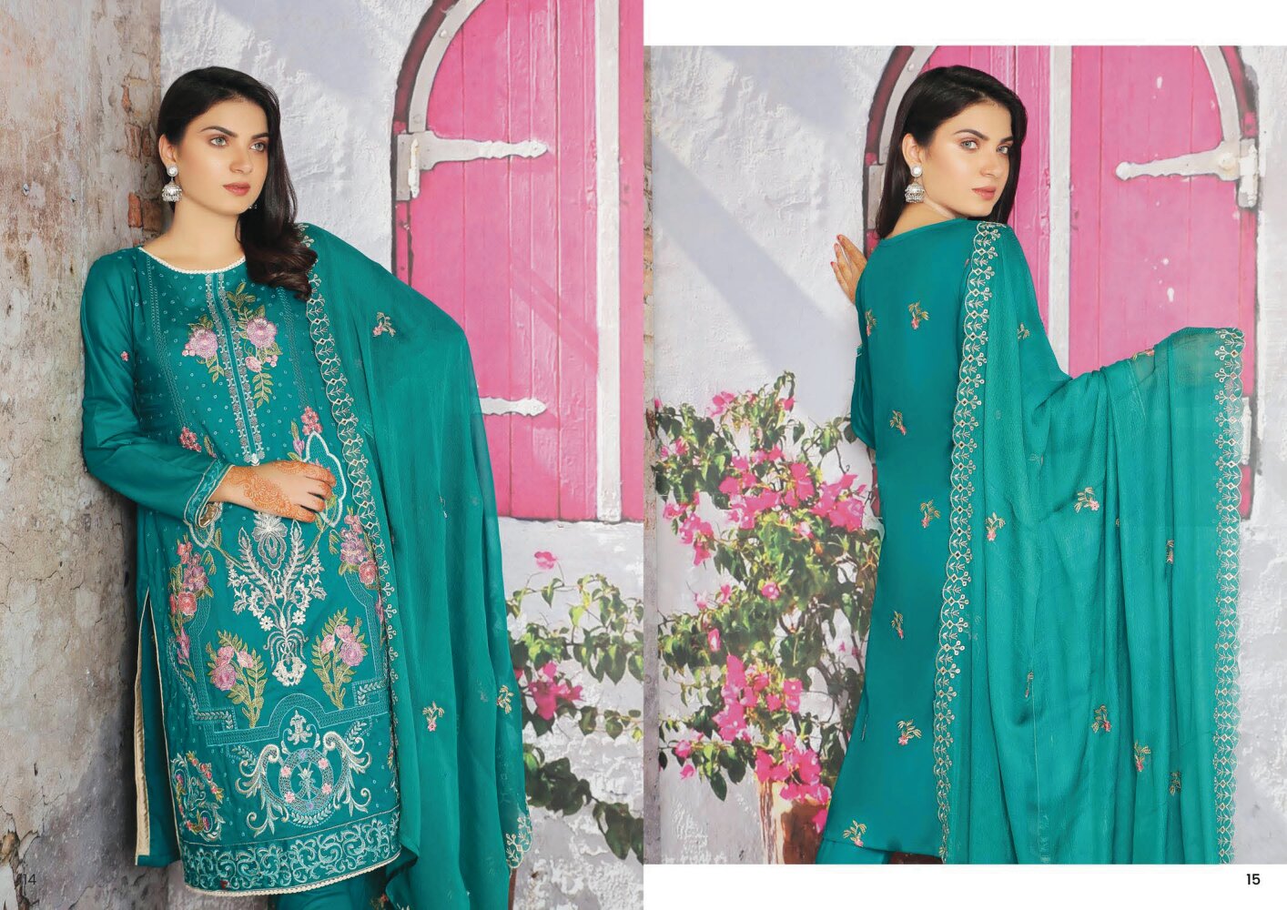 Zarqash Embroidered Collection-100% Original Guaranteed