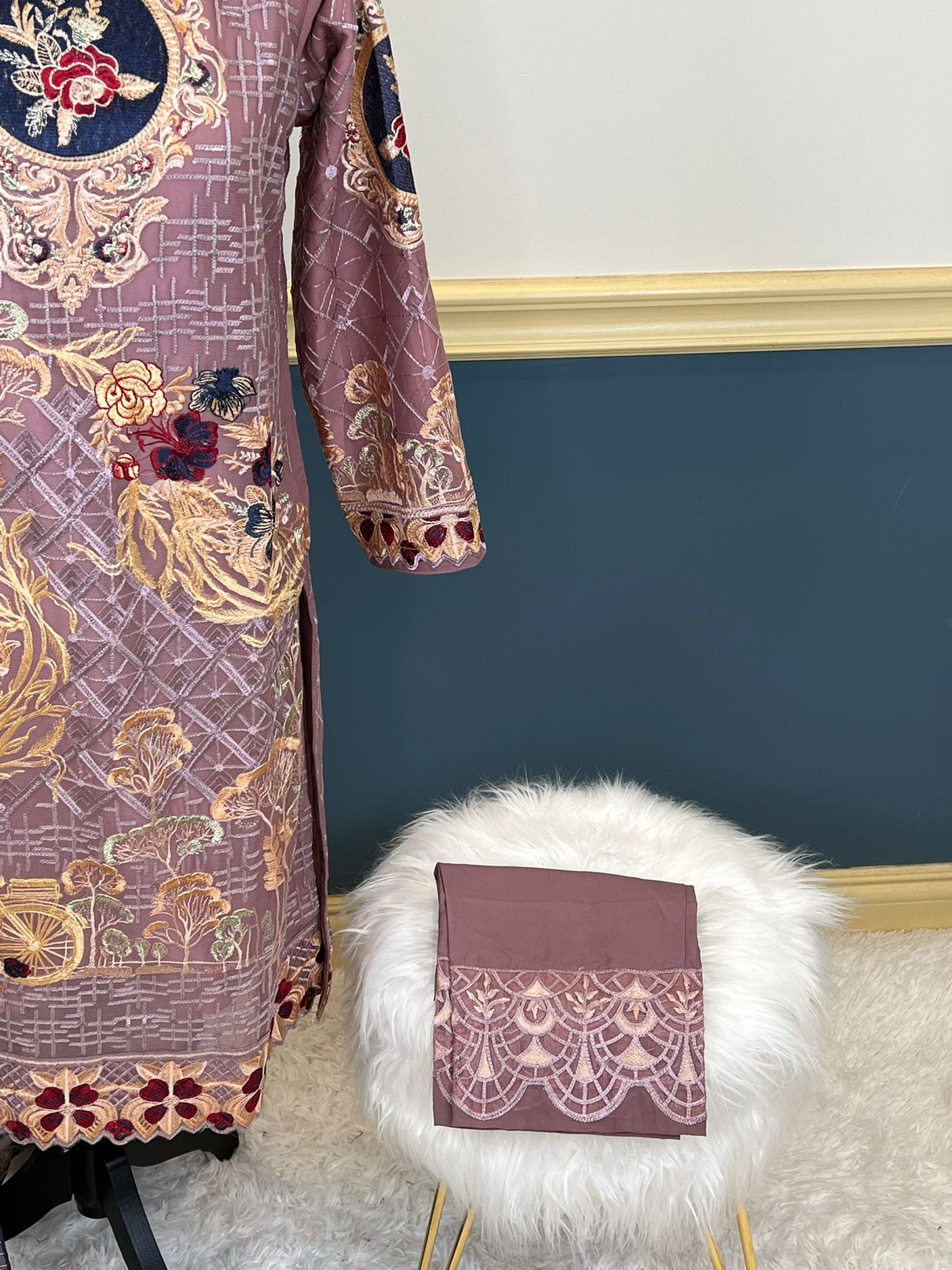 Pakistani Embroidered Party wear Ready To Ship