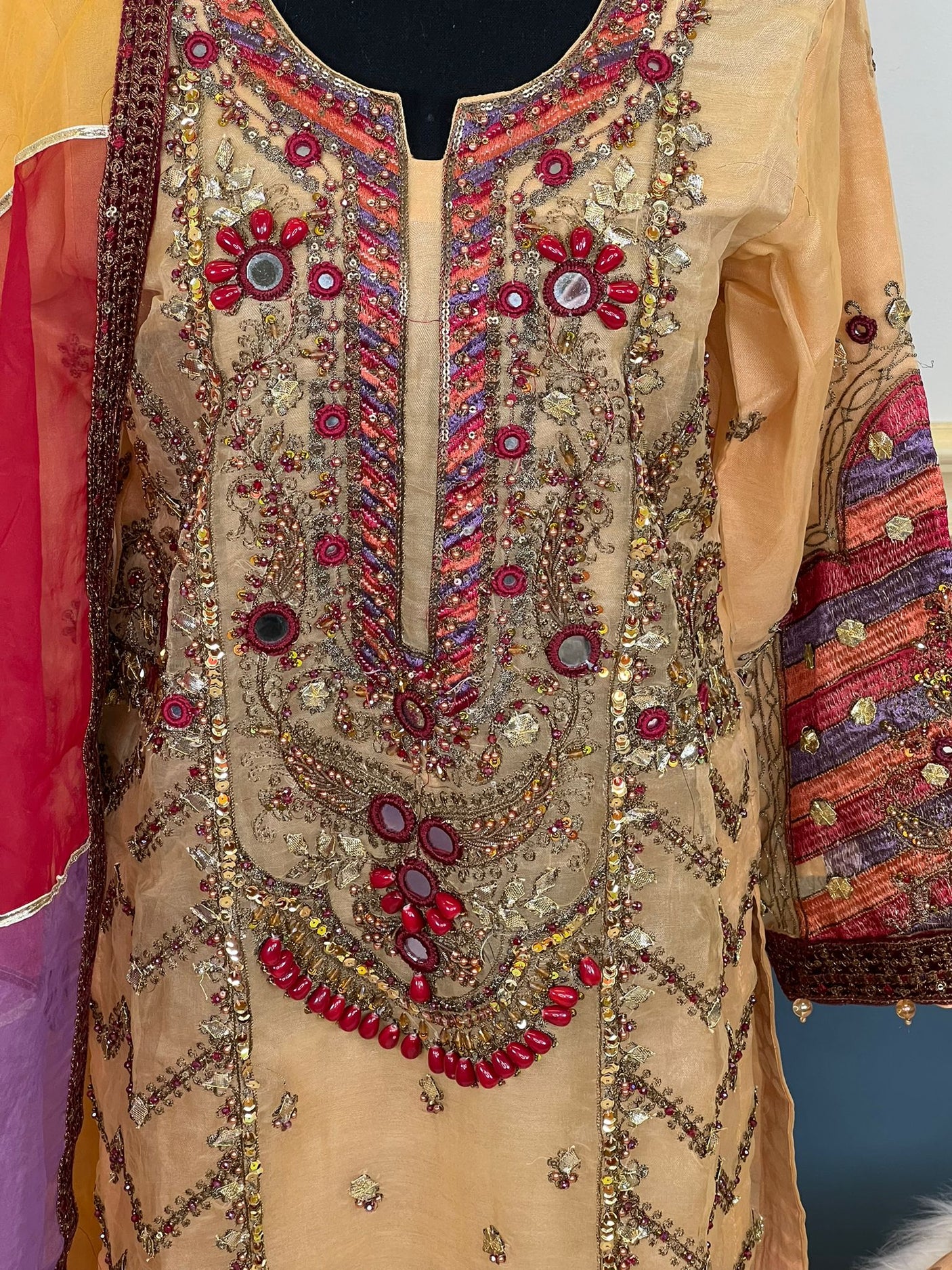 Pakistani Embroidered Party wear Ready To Ship
