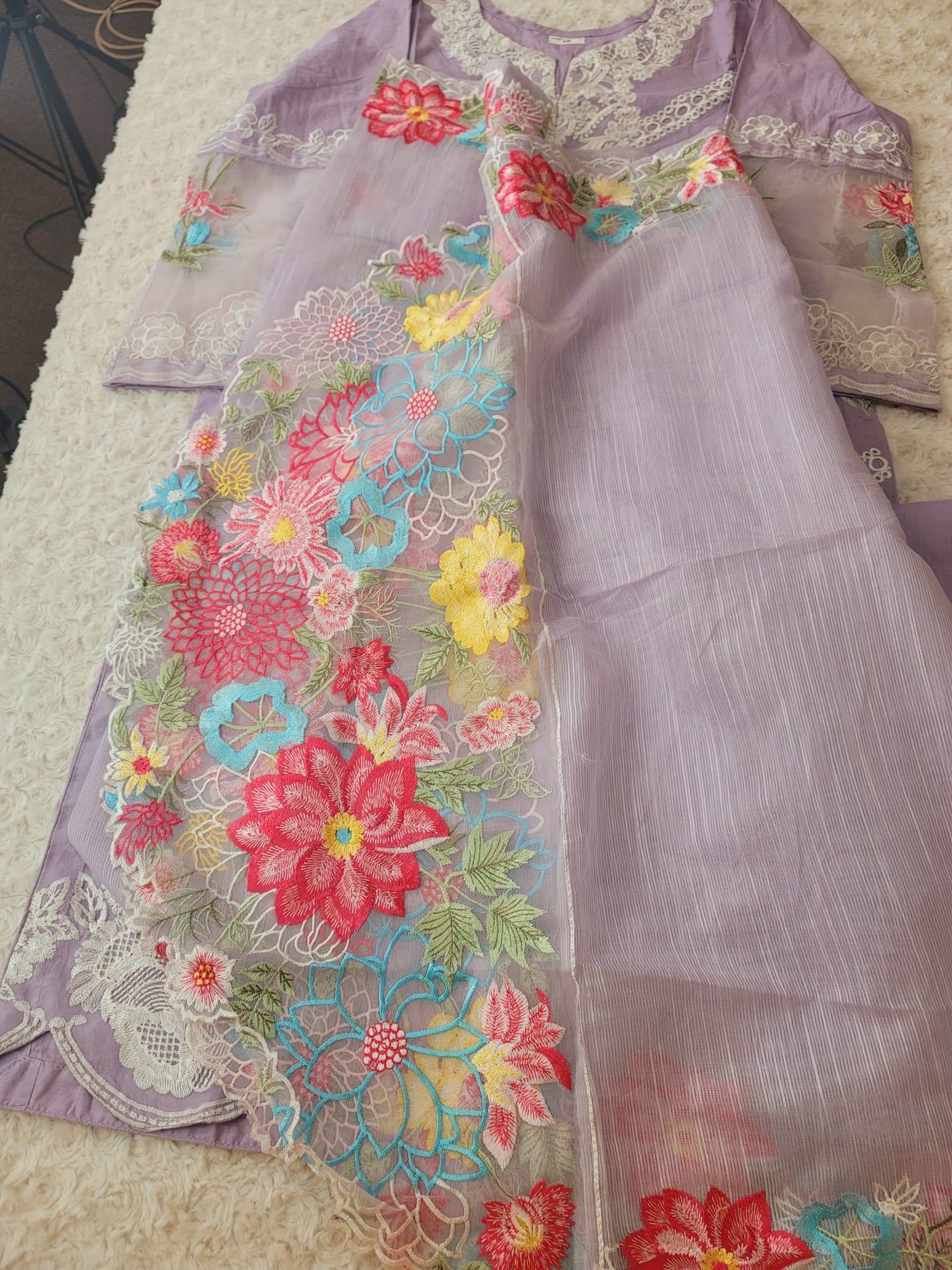 Pakistani Stitched Embroidery luxury lawn Dresses Ready To Ship