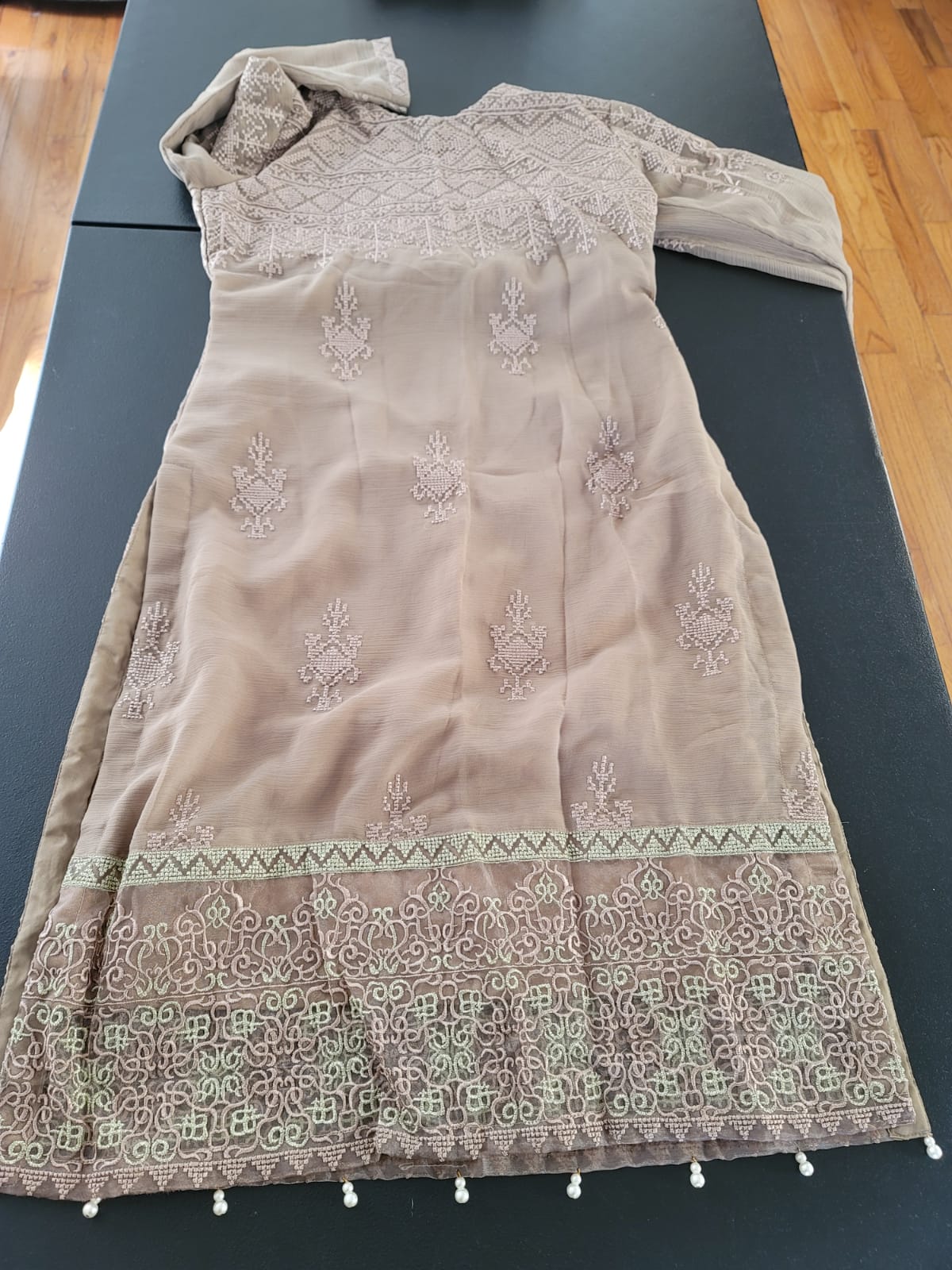 Pakistani Stitched Embroidery Party Wear Dresses Ready To Ship