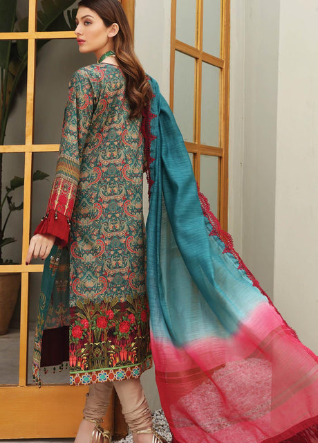 Al Zohaib Embroidered Lawn Suits