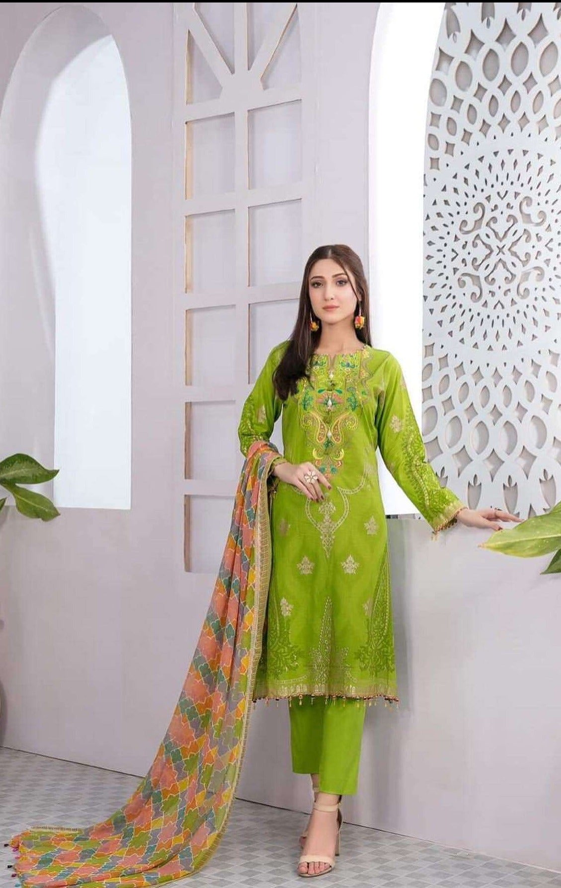 Amna Sohail by Tawakkal  100% Original Ready To Ship