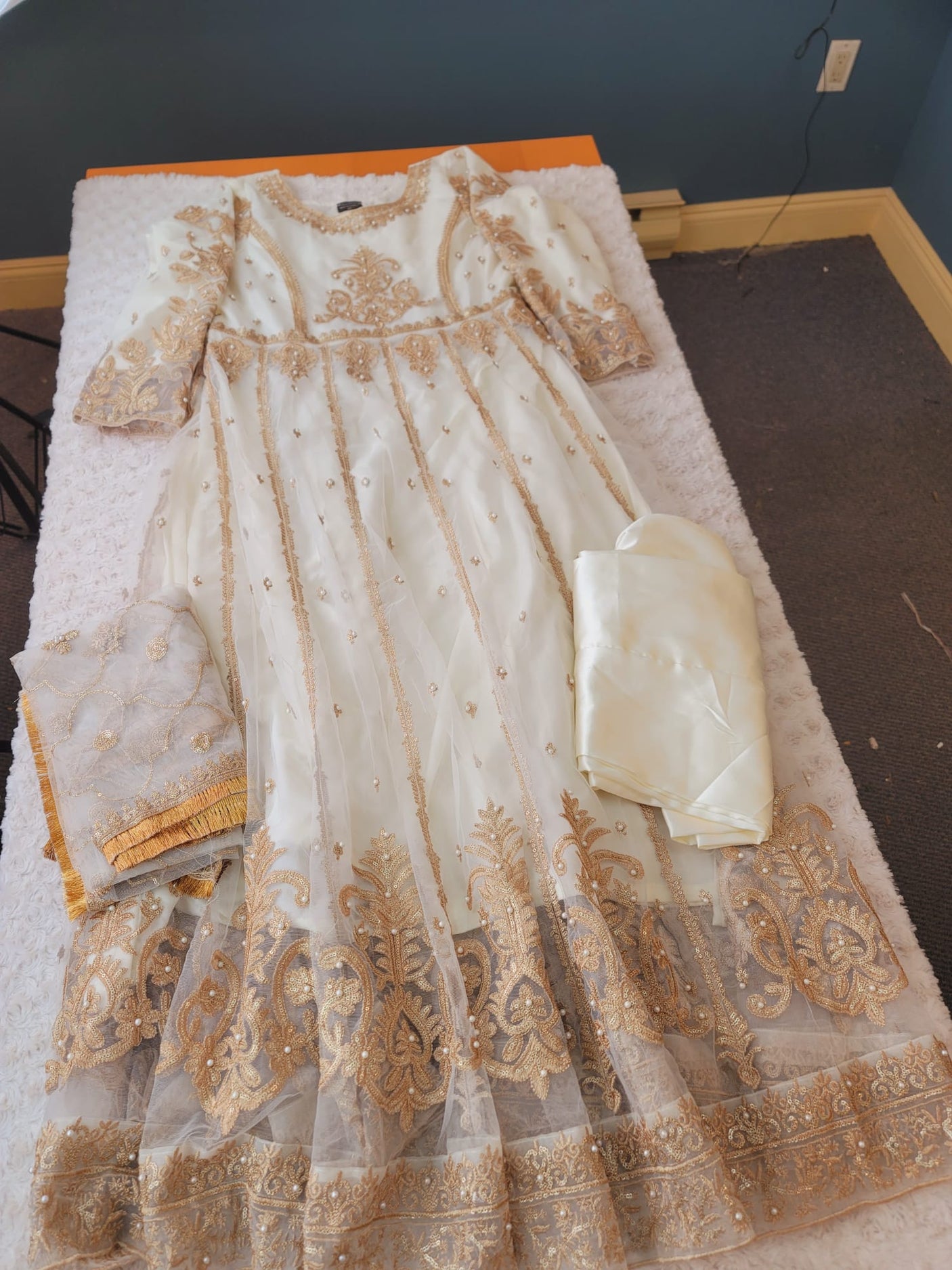 Pakistani Stitched Embroidery Party Wear Dresses Ready To Ship