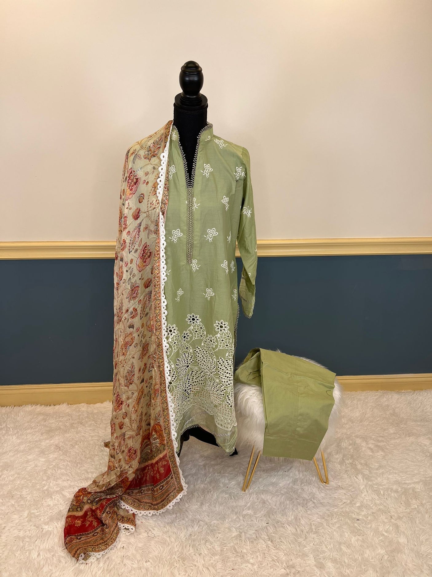 Pakistani Stitched Embroidery Party Wear Dresses Ready To Ship