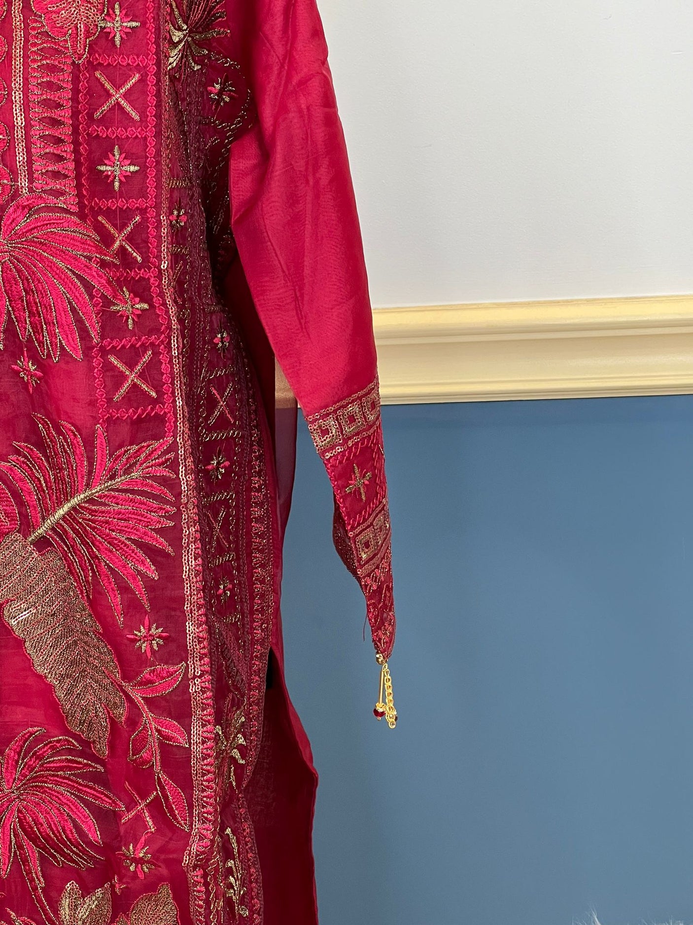 Pakistani Stitched Embroidery Party Wear Dresses Ready To Ship