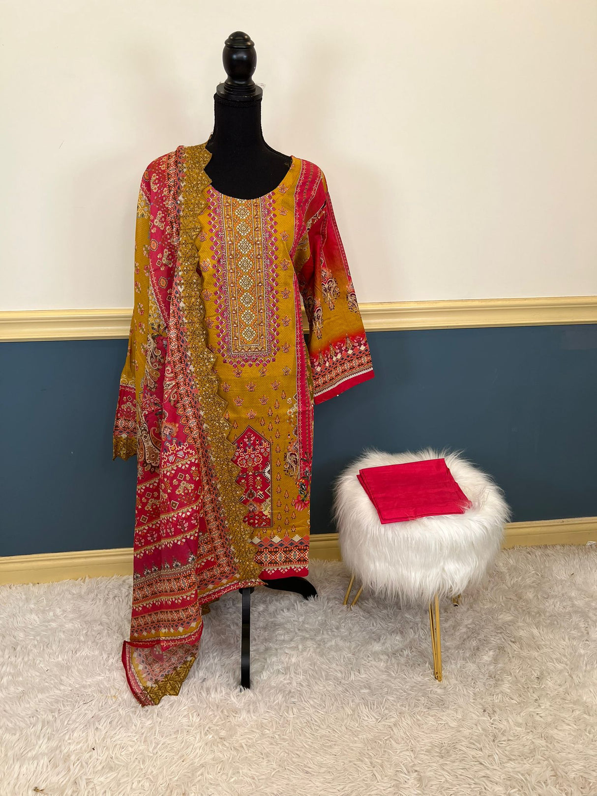 Bin Saeed original embroidered lawn Collection