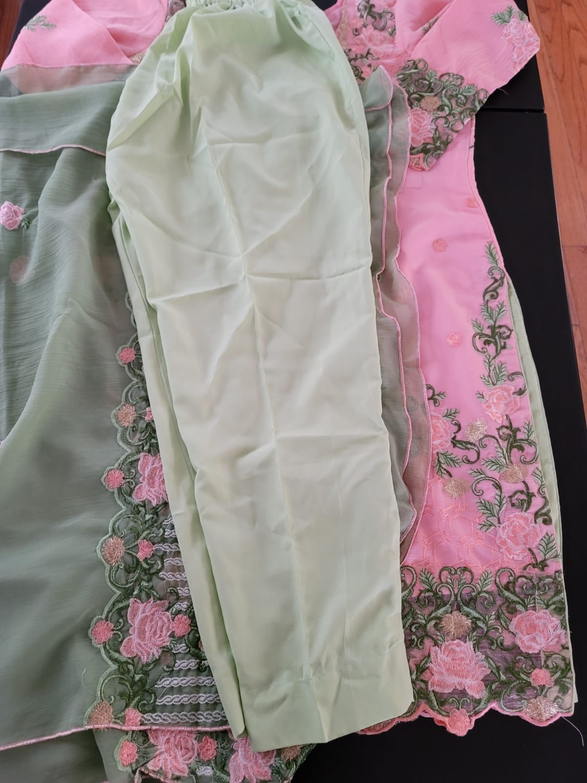 Pakistani Stitched Embroidery Party Wear Dresses Ready To Ship