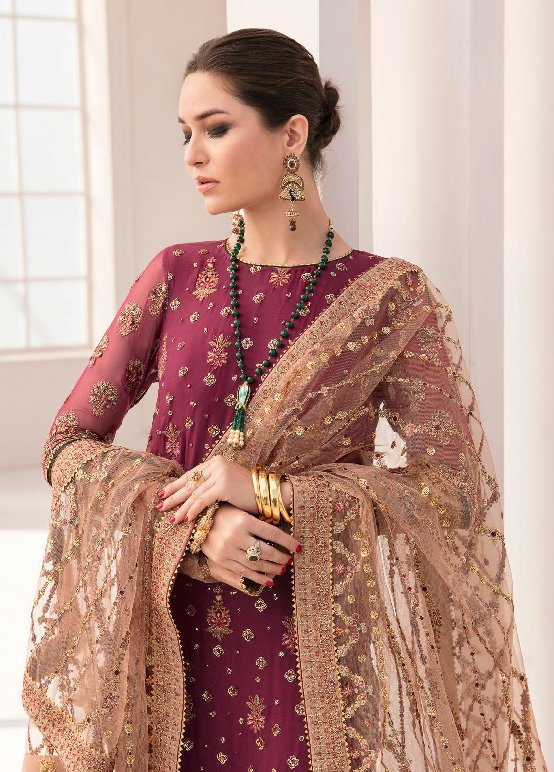 Chantelle - Embroidered Chiffon By Baroque Luxury Collection 100% Original