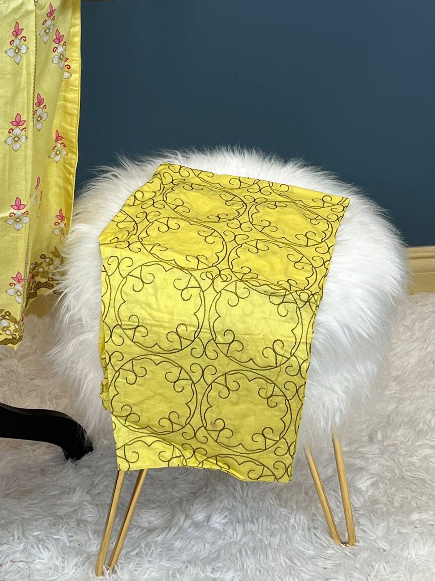 Pakistani Stitched lawn Embroidered Salwar kameez ready to ship