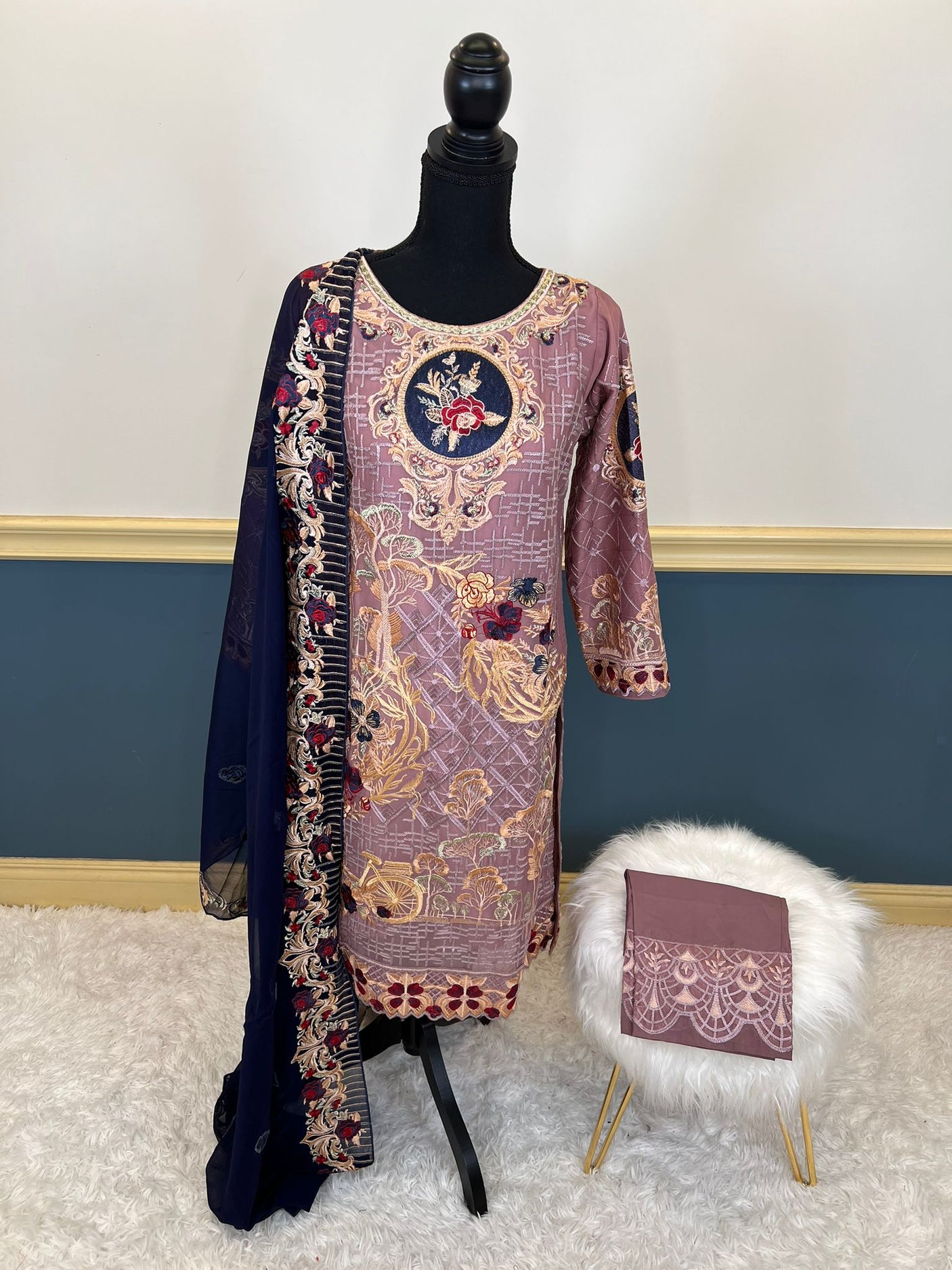 Pakistani Embroidered Party wear Ready To Ship