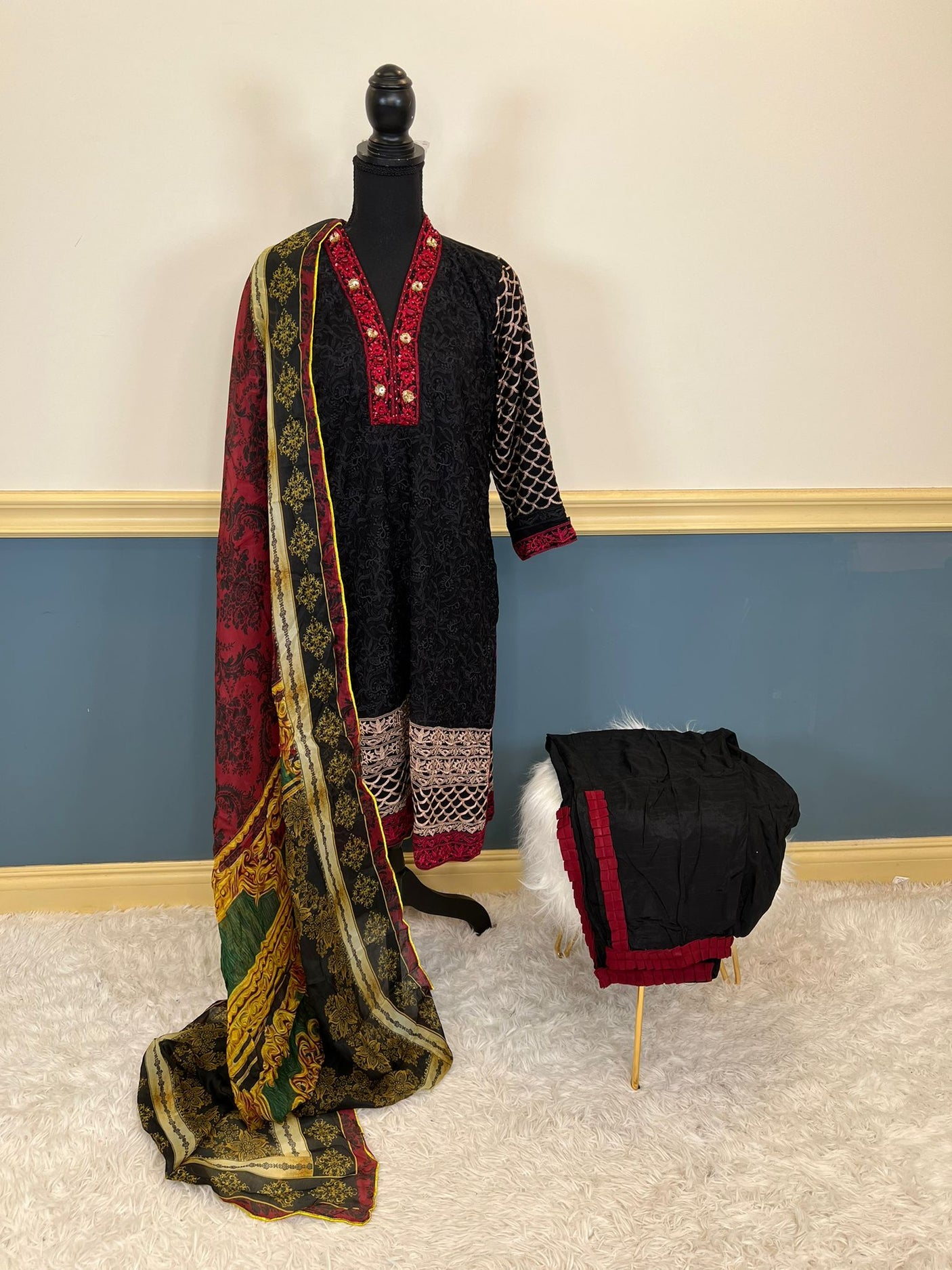 Pakistani Embroidered Party wear Ready To Ship