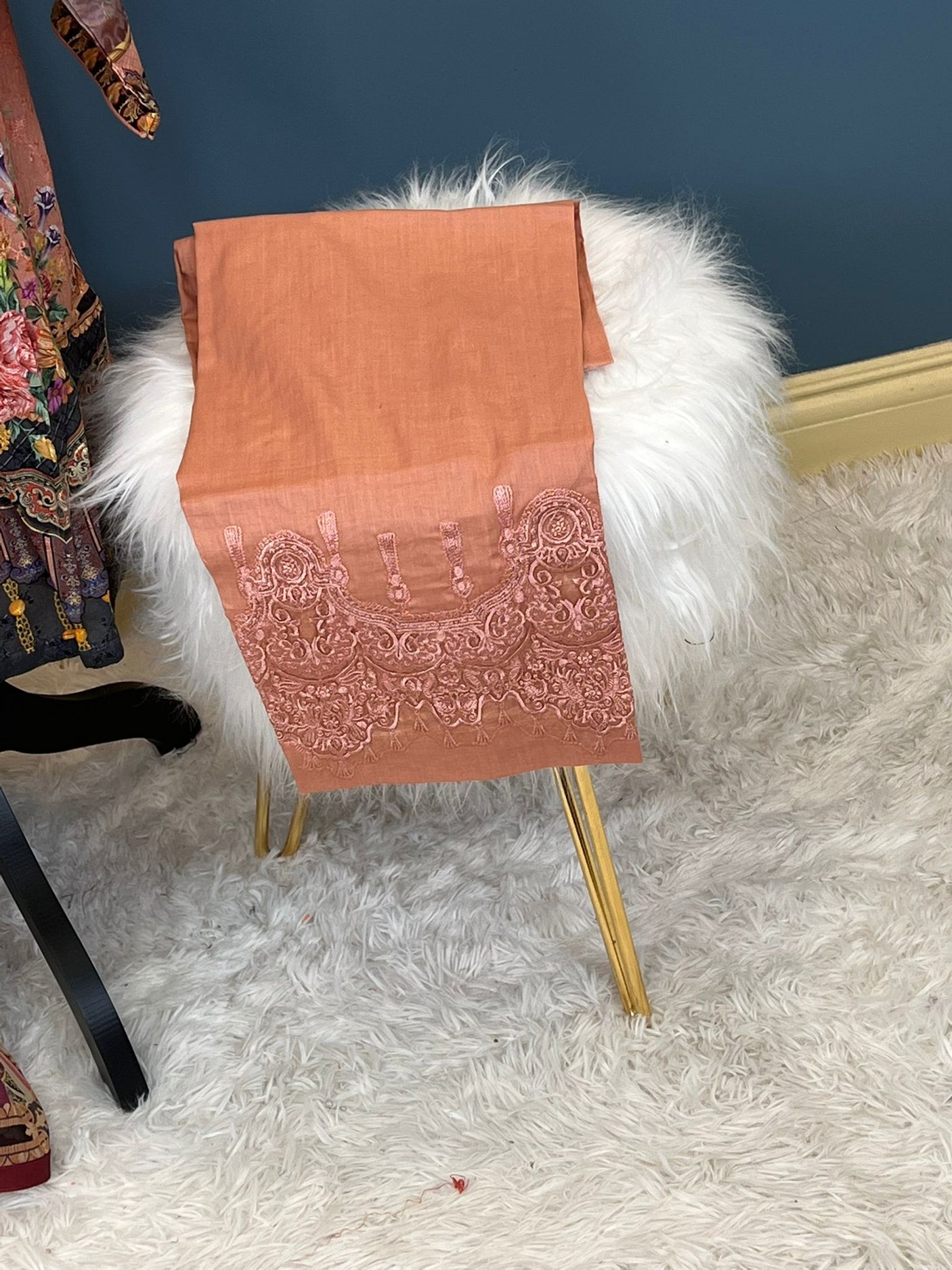 Pakistani Stitched Embroidery luxury lawn Dresses Ready To Ship